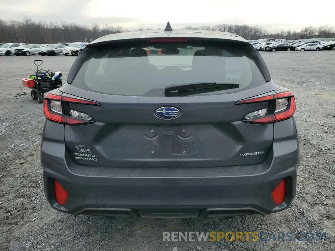 6 fotografías del automóvil dañado JF1GUABC4R8239975 SUBARU IMPREZA 2024