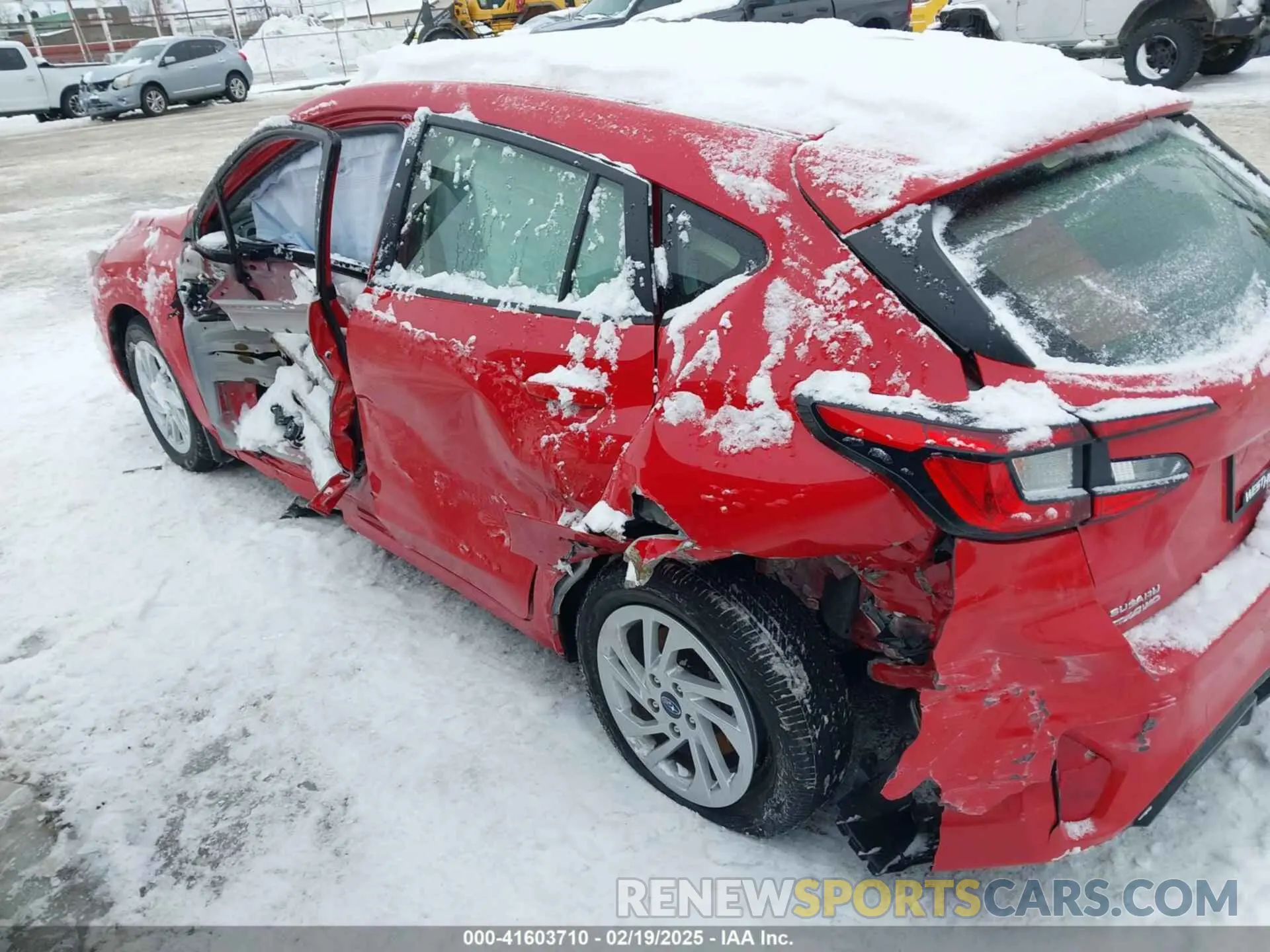 6 fotografías del automóvil dañado JF1GUABC4R8373479 SUBARU IMPREZA 2024
