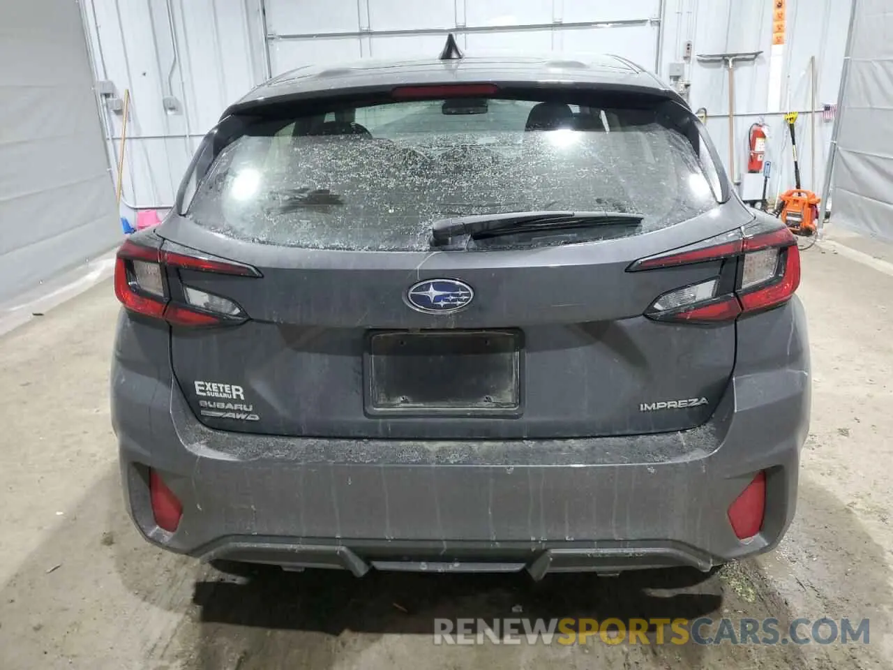 6 fotografías del automóvil dañado JF1GUABC4R8379685 SUBARU IMPREZA 2024
