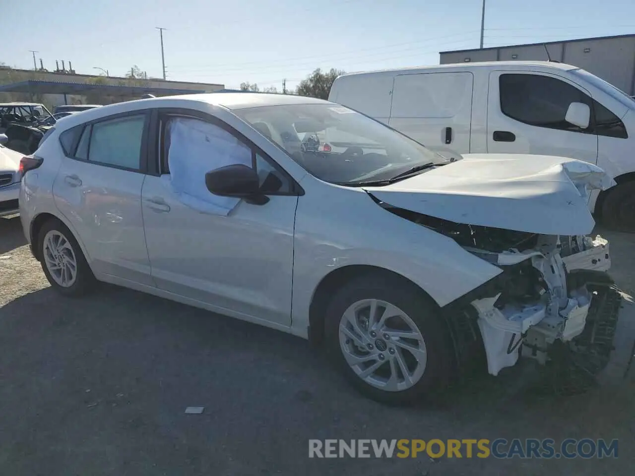 4 fotografías del automóvil dañado JF1GUABC4R8868748 SUBARU IMPREZA 2024