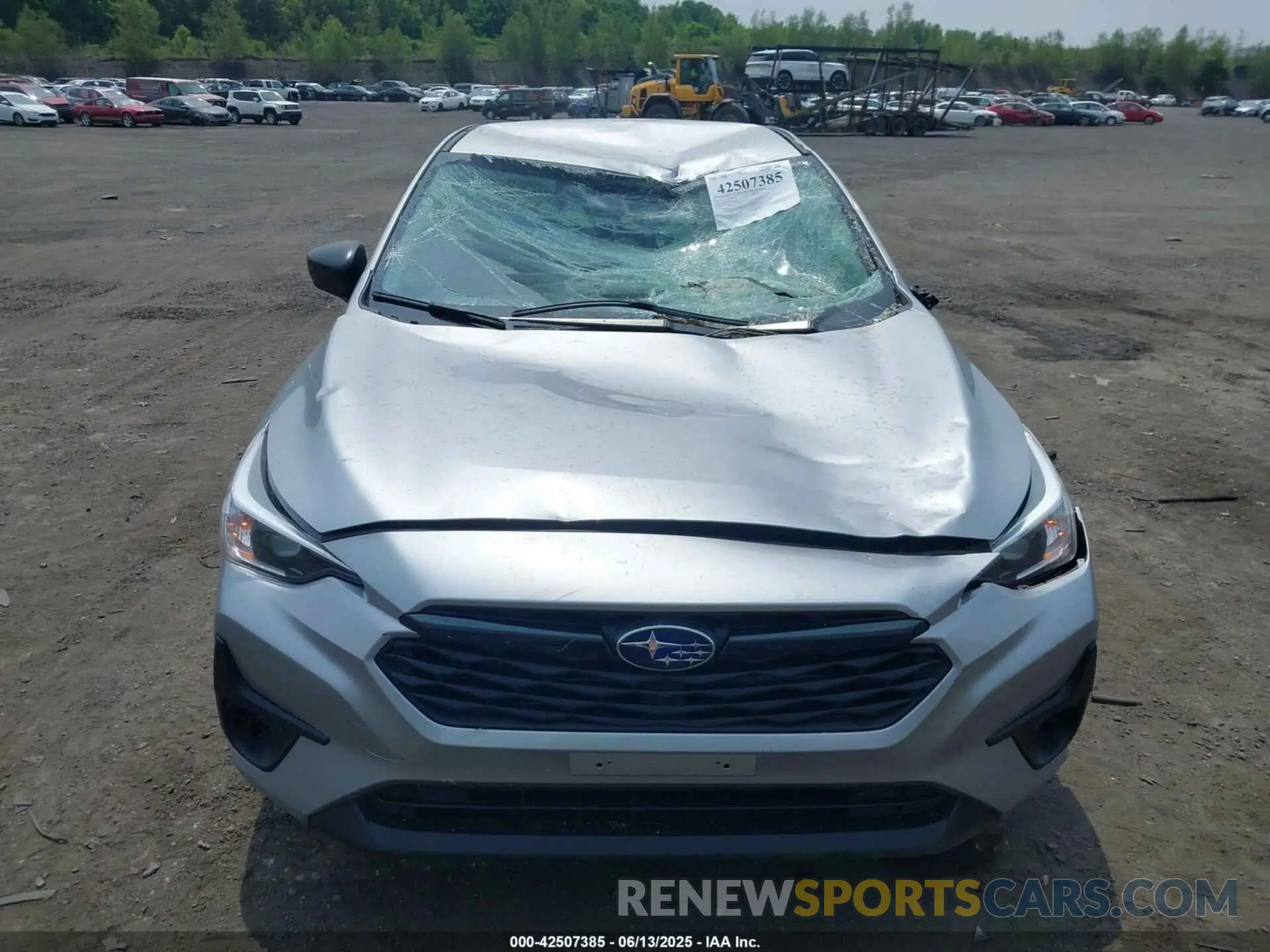 12 fotografías del automóvil dañado JF1GUABC5R8284407 SUBARU IMPREZA 2024