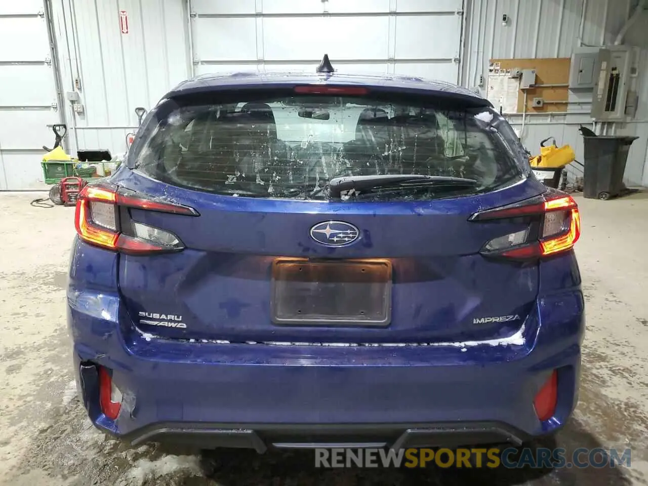6 fotografías del automóvil dañado JF1GUABC6R8300985 SUBARU IMPREZA 2024