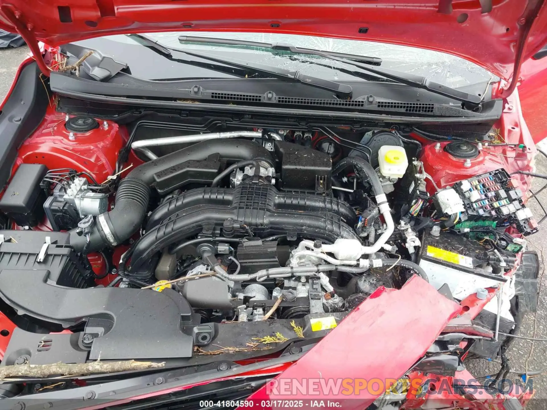10 fotografías del automóvil dañado JF1GUABC6R8908229 SUBARU IMPREZA 2024