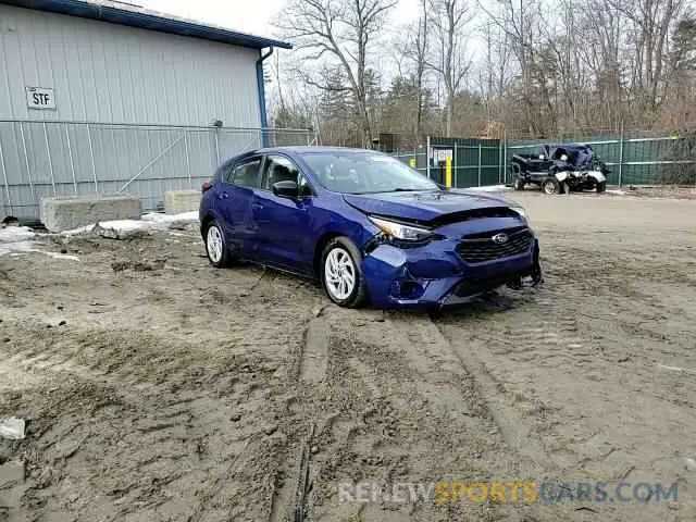 13 fotografías del automóvil dañado JF1GUABC7R8260724 SUBARU IMPREZA 2024