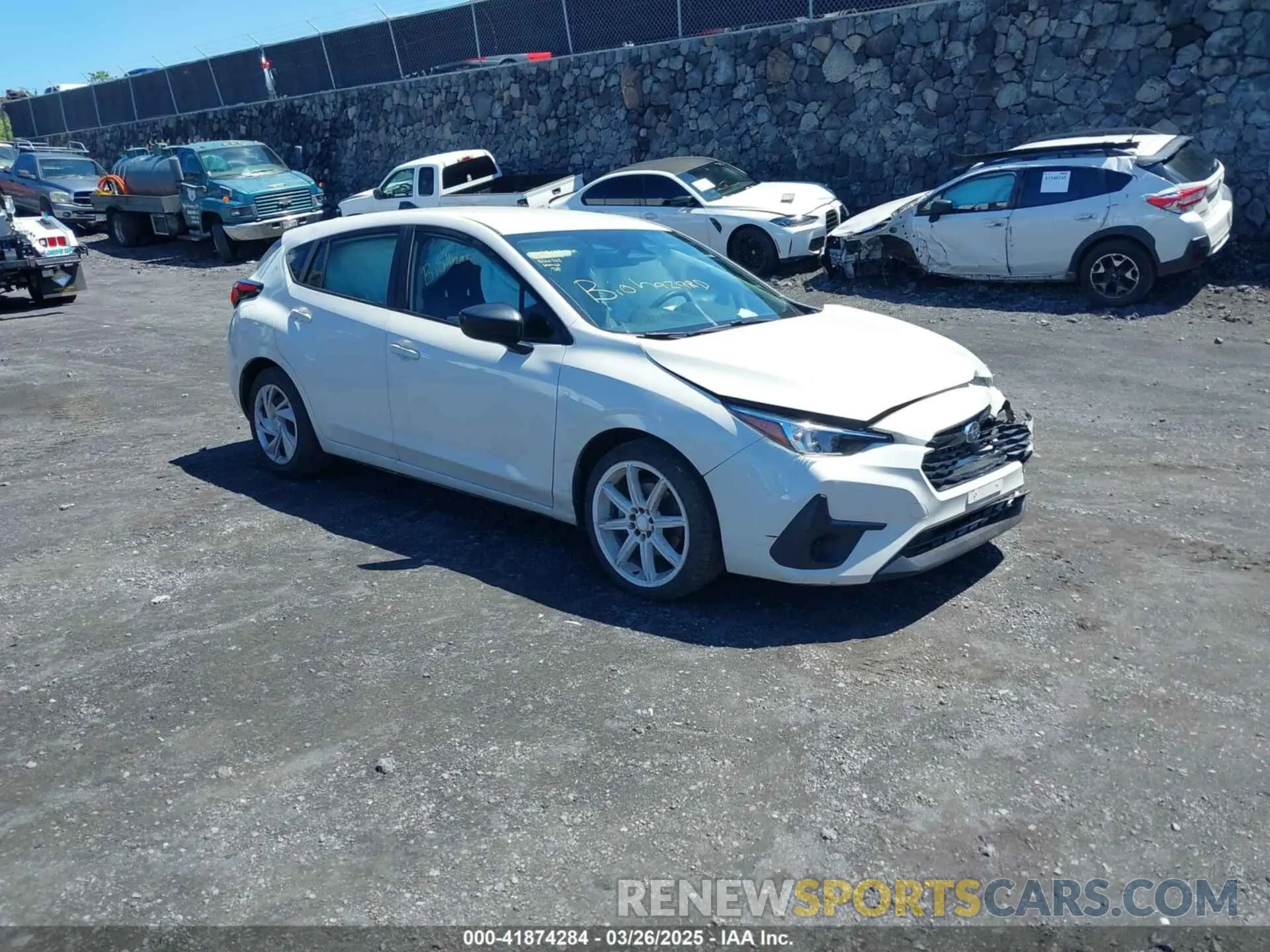 1 fotografías del automóvil dañado JF1GUABC7R8281976 SUBARU IMPREZA 2024