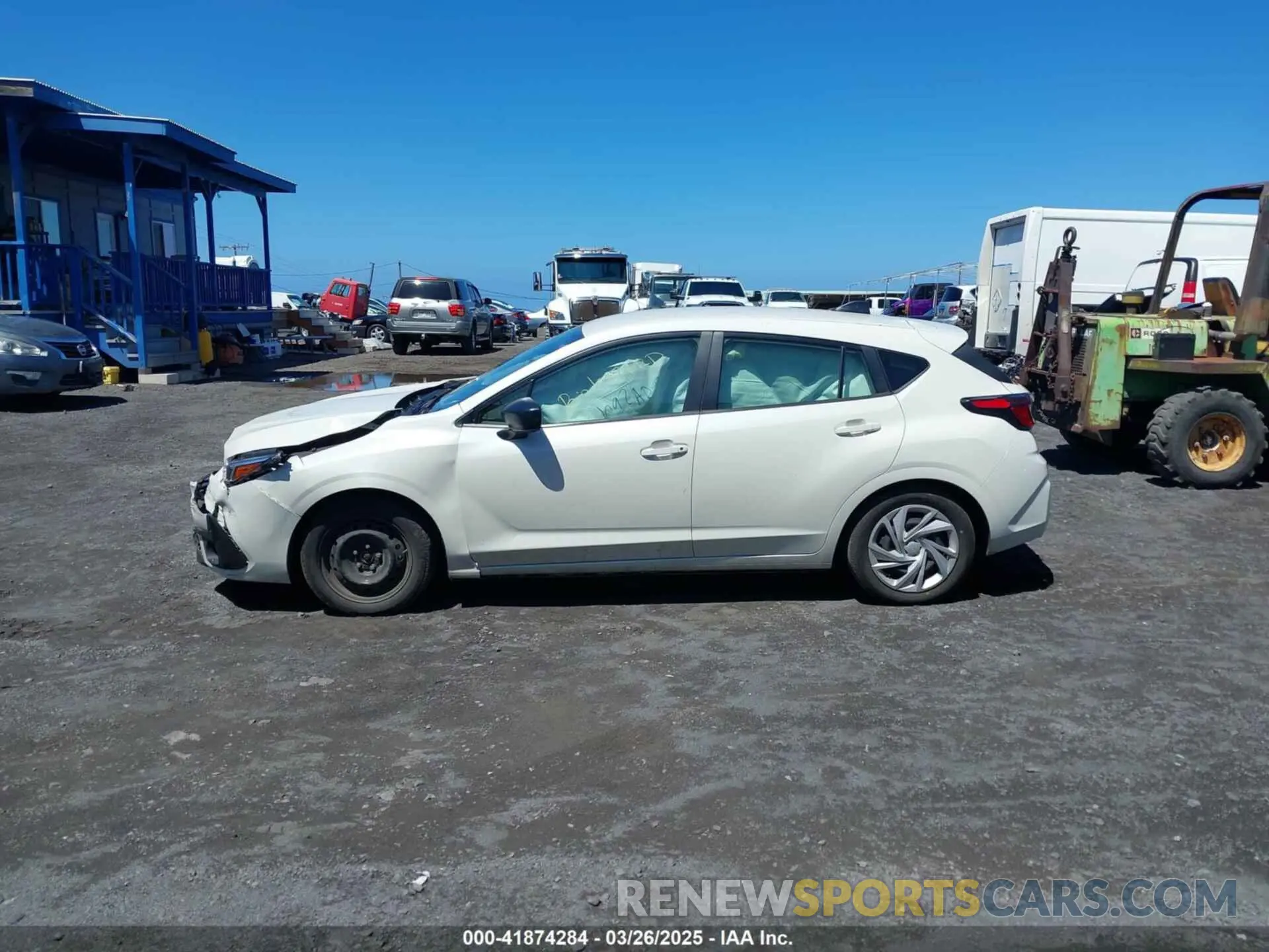 13 fotografías del automóvil dañado JF1GUABC7R8281976 SUBARU IMPREZA 2024