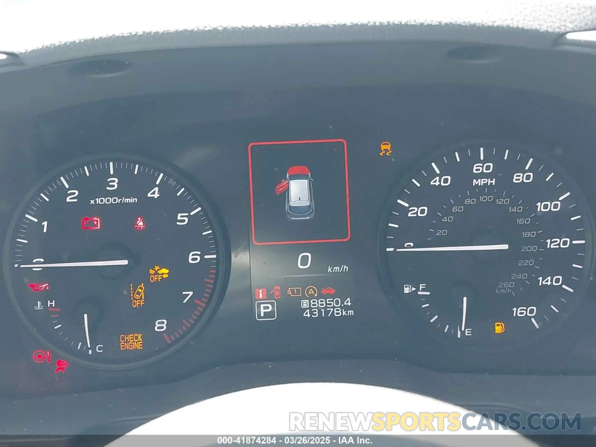14 fotografías del automóvil dañado JF1GUABC7R8281976 SUBARU IMPREZA 2024