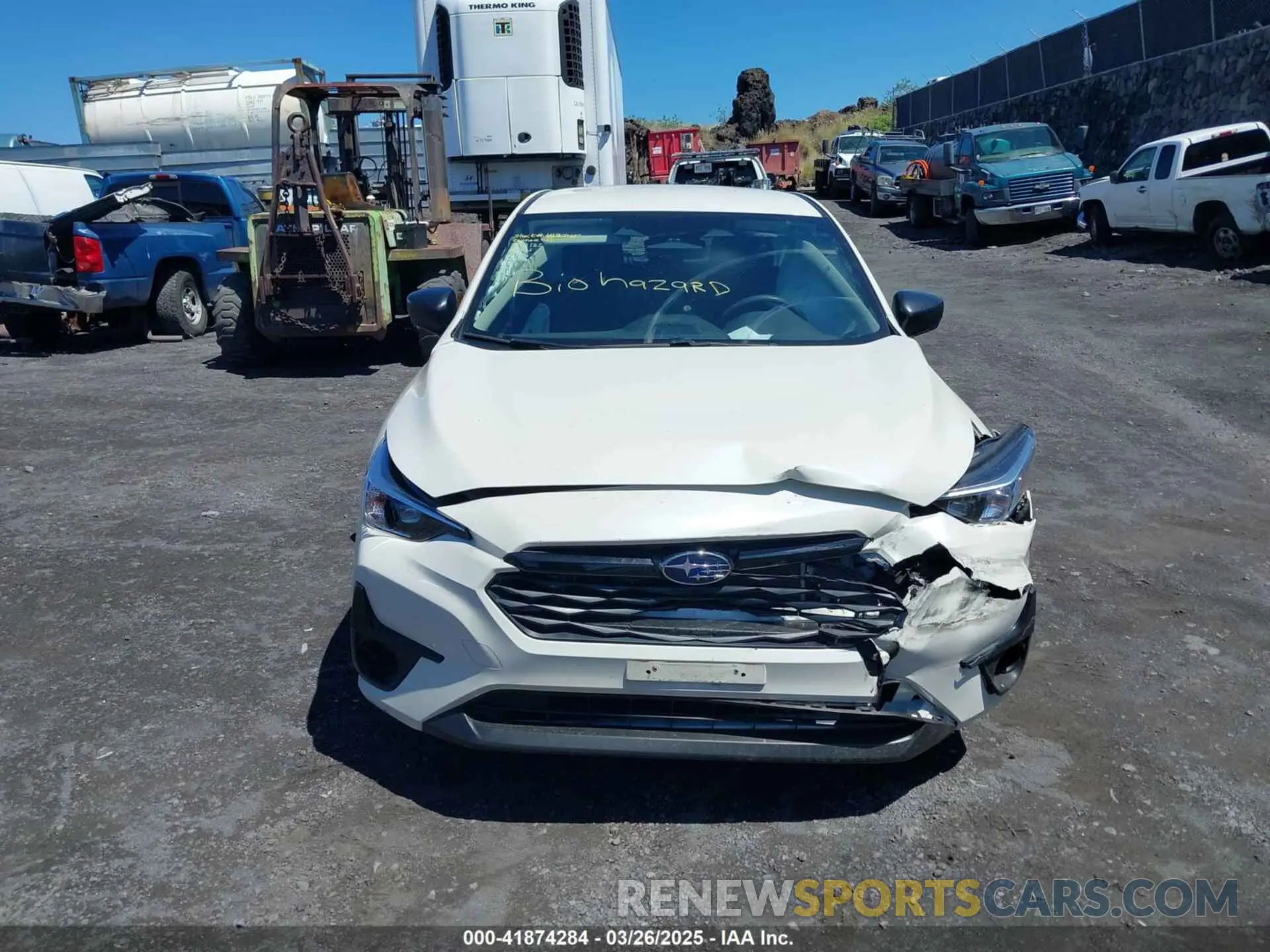6 fotografías del automóvil dañado JF1GUABC7R8281976 SUBARU IMPREZA 2024