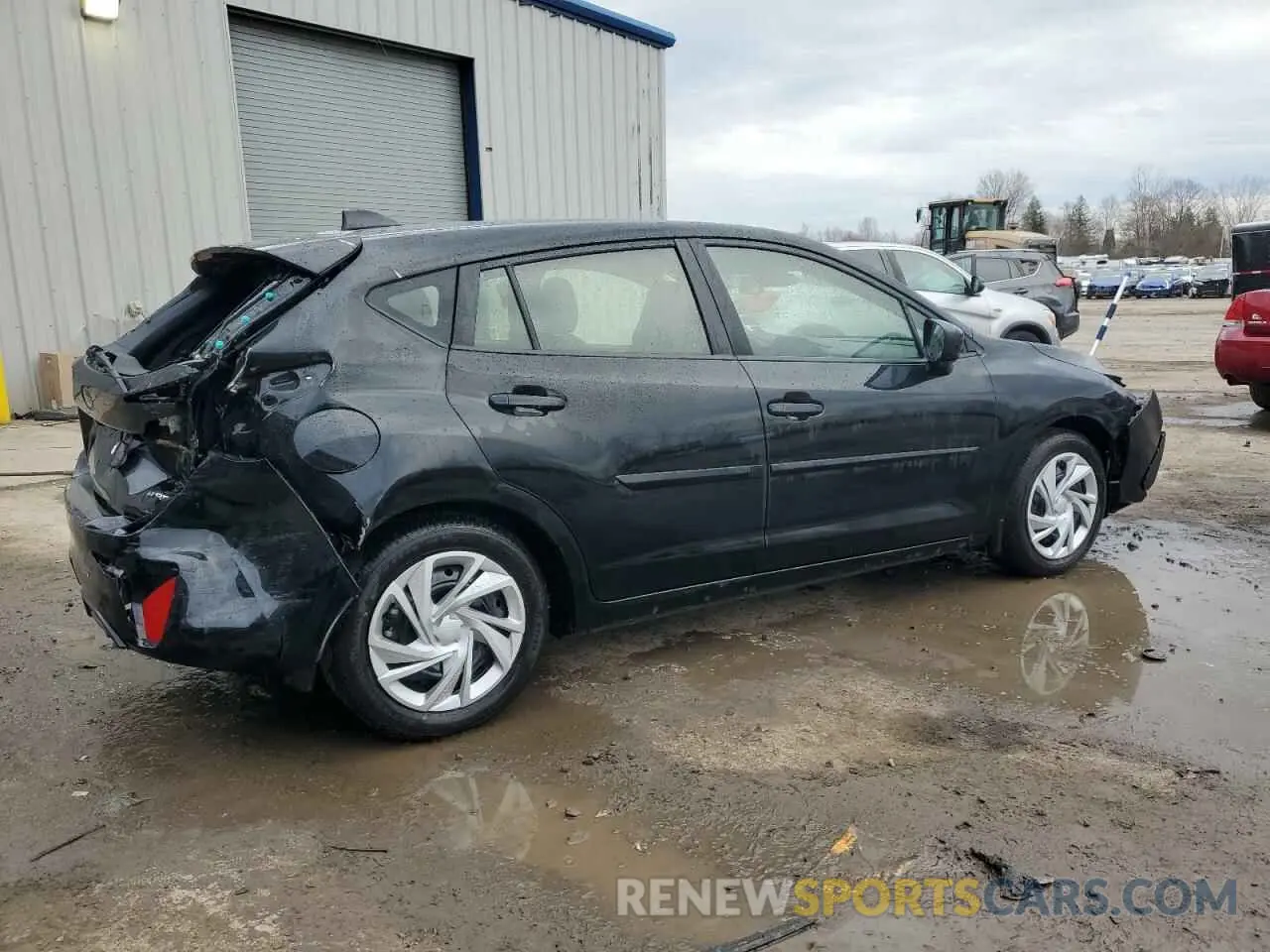 3 fotografías del automóvil dañado JF1GUABC7R8909390 SUBARU IMPREZA 2024