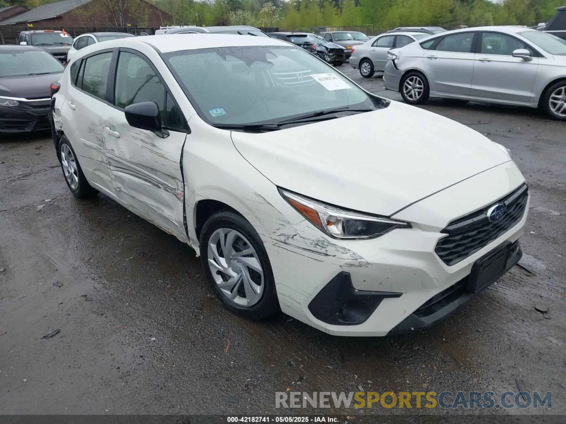 1 fotografías del automóvil dañado JF1GUABC8R8319554 SUBARU IMPREZA 2024