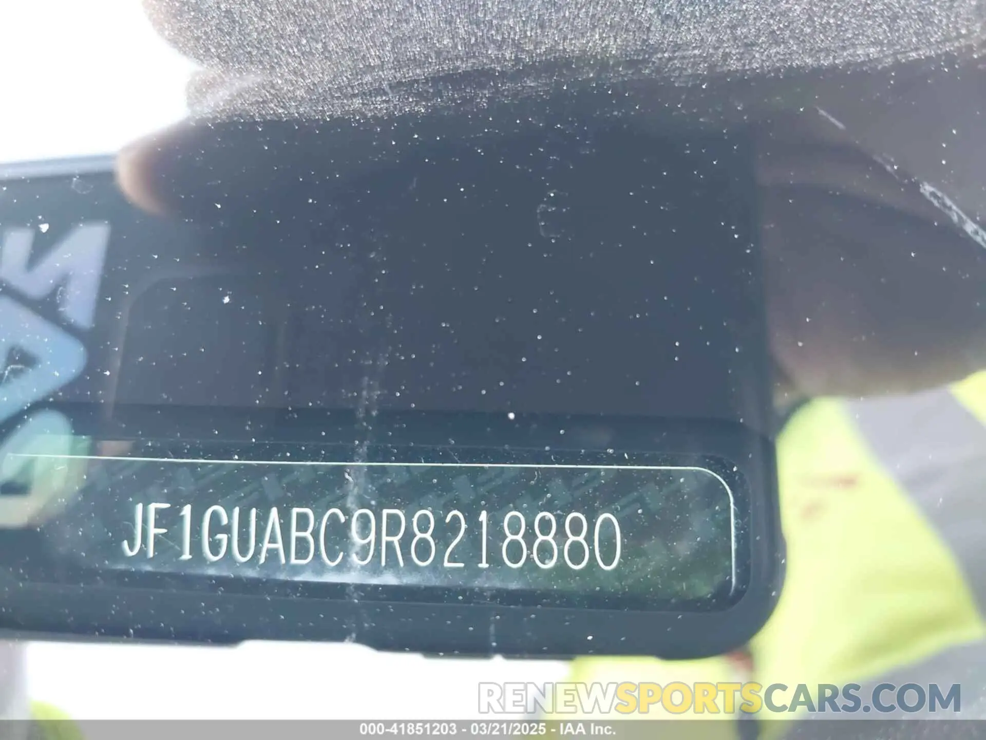 9 fotografías del automóvil dañado JF1GUABC9R8218880 SUBARU IMPREZA 2024