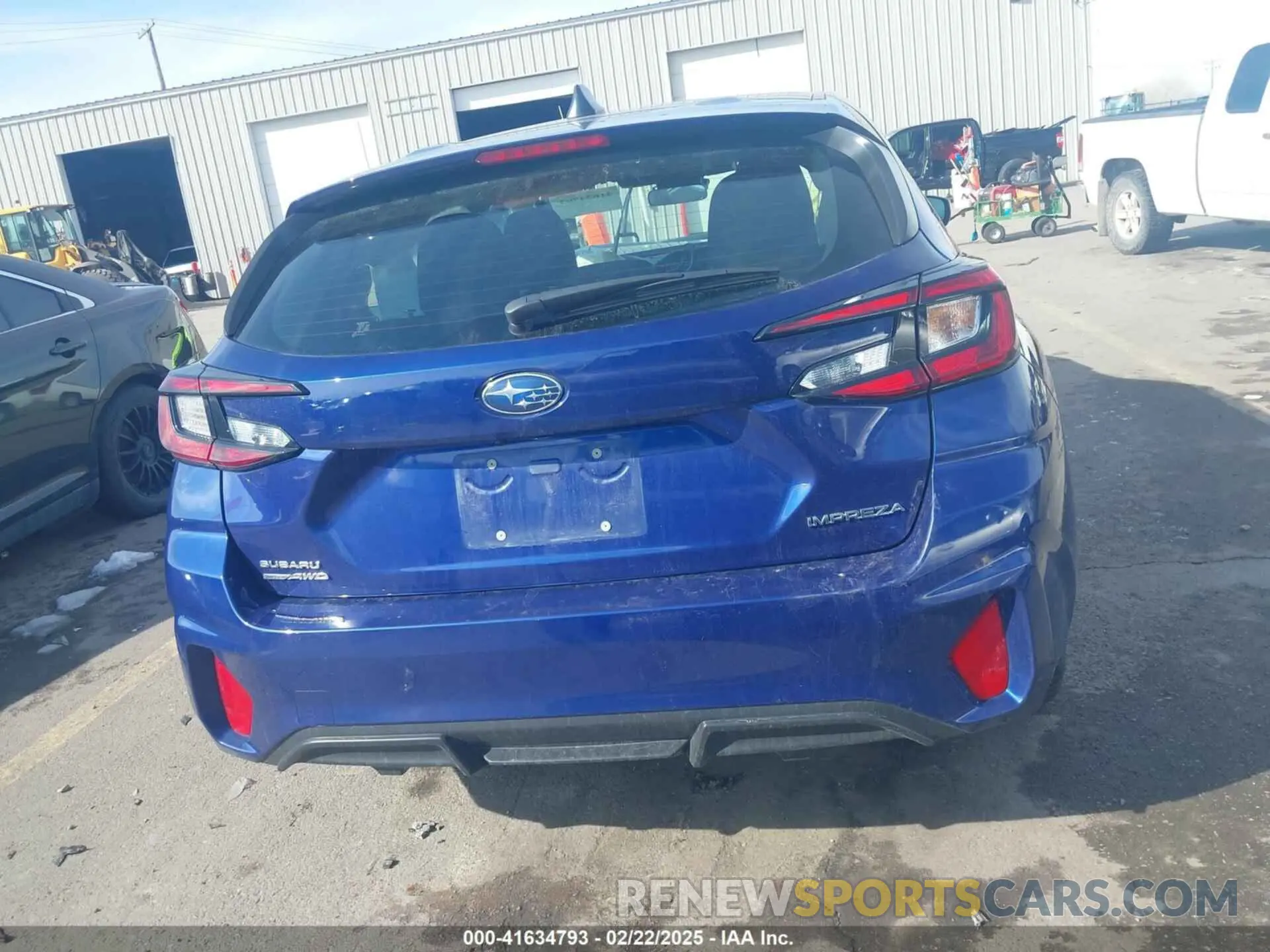 16 fotografías del automóvil dañado JF1GUABC9R8274821 SUBARU IMPREZA 2024