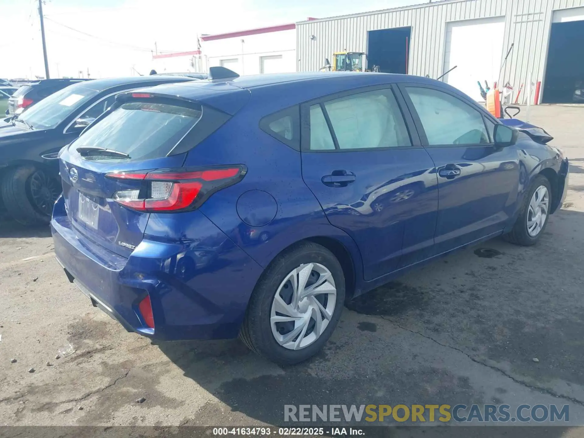 4 fotografías del automóvil dañado JF1GUABC9R8274821 SUBARU IMPREZA 2024