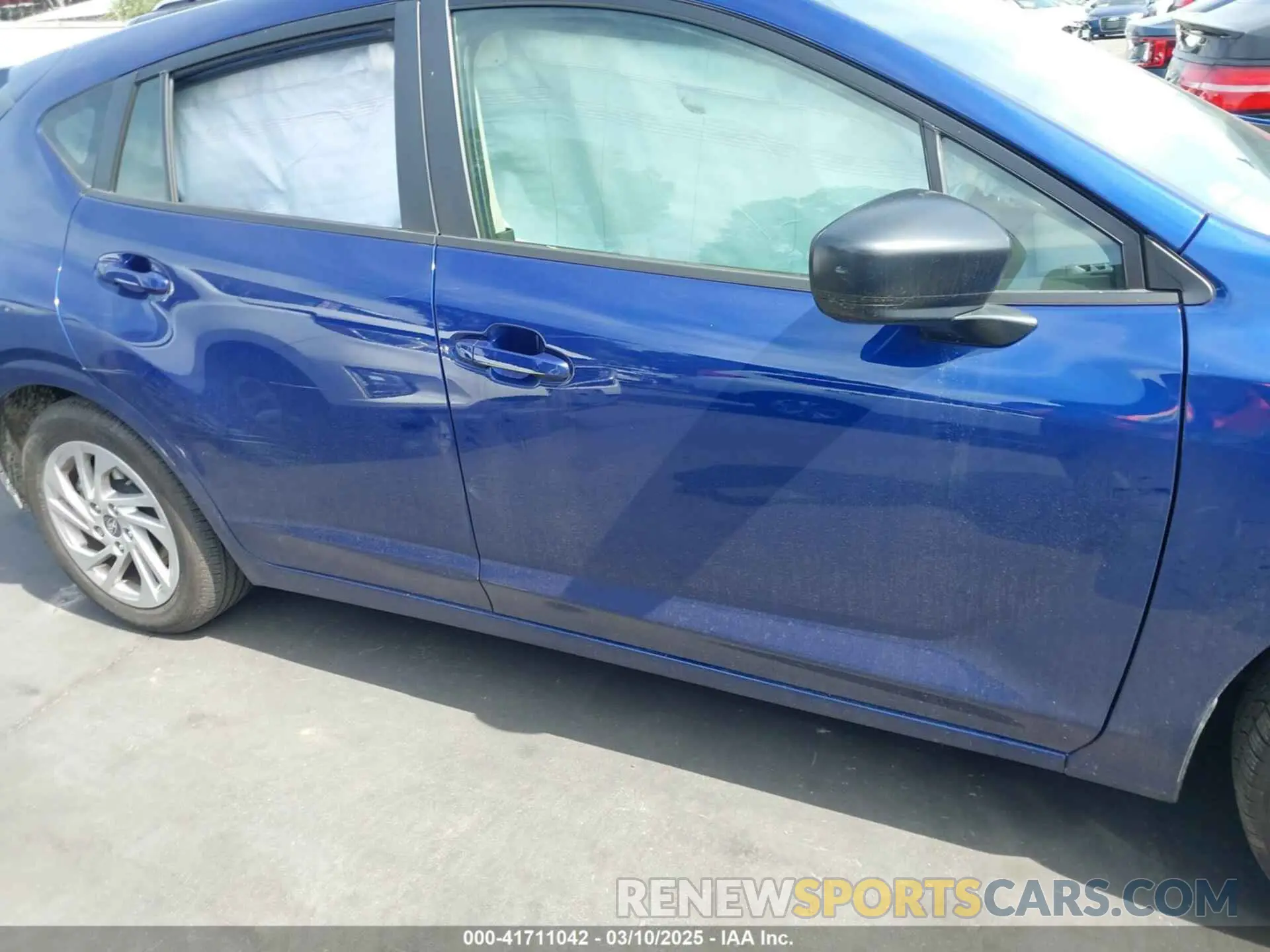 13 fotografías del automóvil dañado JF1GUABC9R8323581 SUBARU IMPREZA 2024
