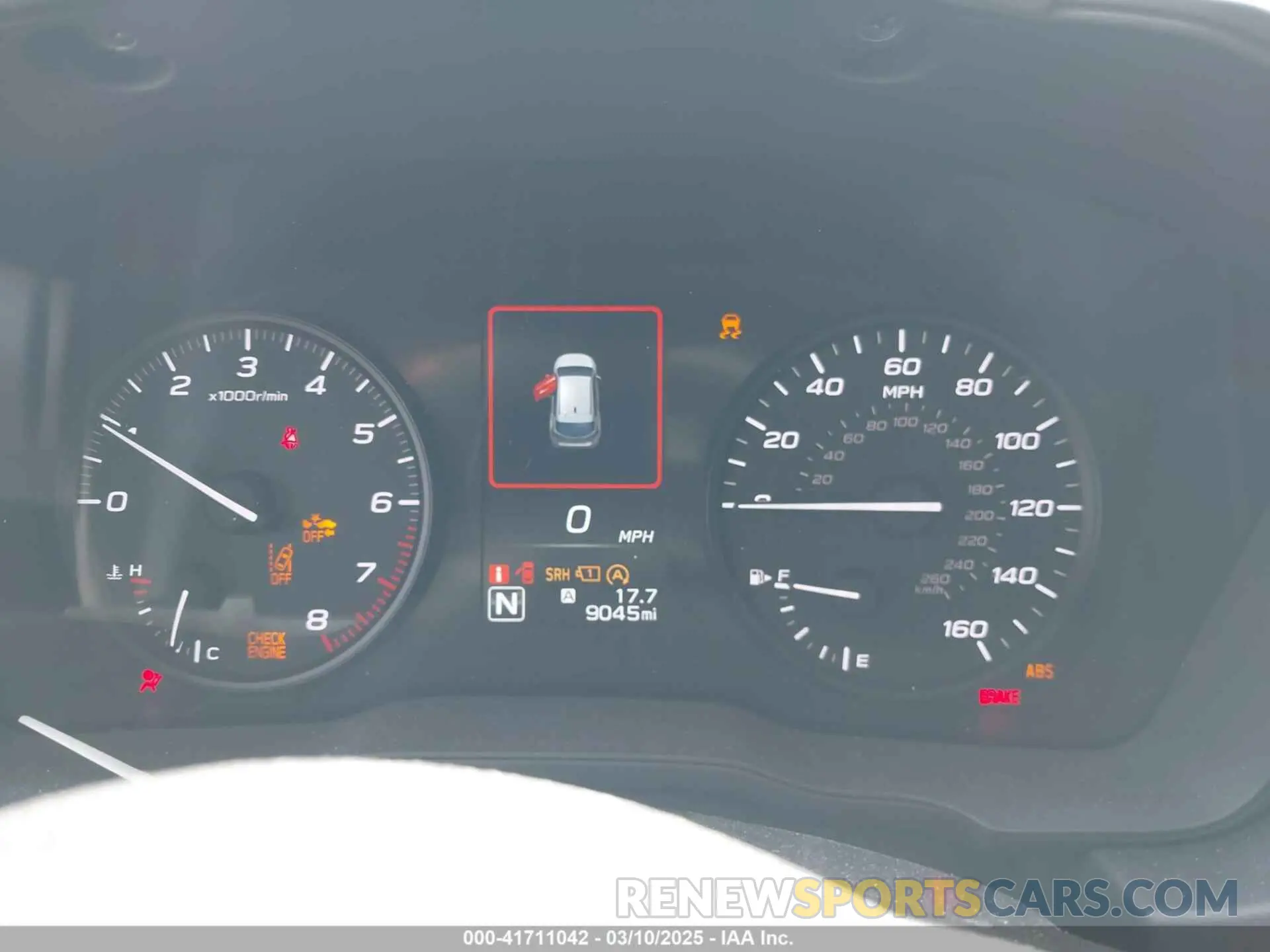 7 fotografías del automóvil dañado JF1GUABC9R8323581 SUBARU IMPREZA 2024