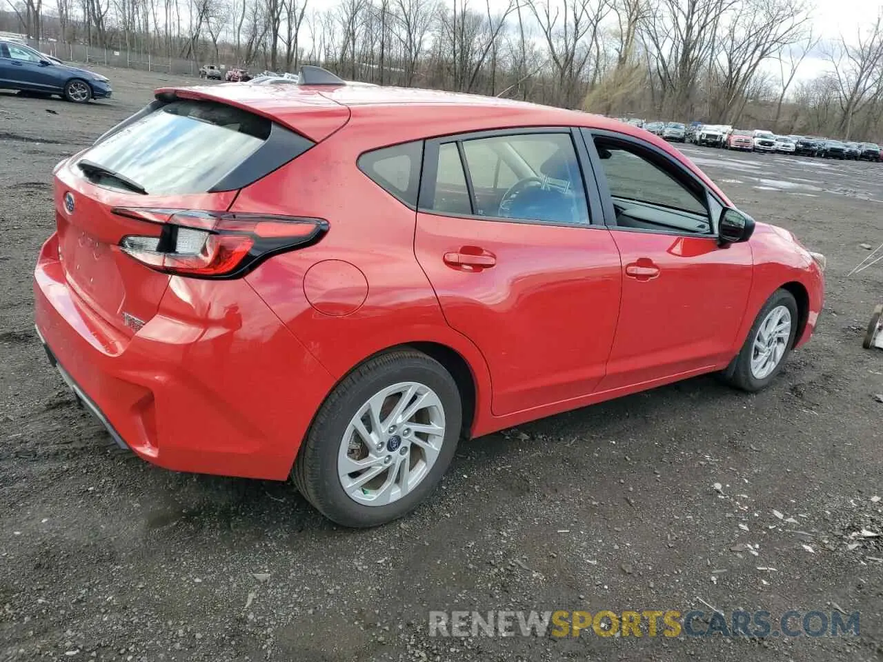3 fotografías del automóvil dañado JF1GUABCXR8272219 SUBARU IMPREZA 2024