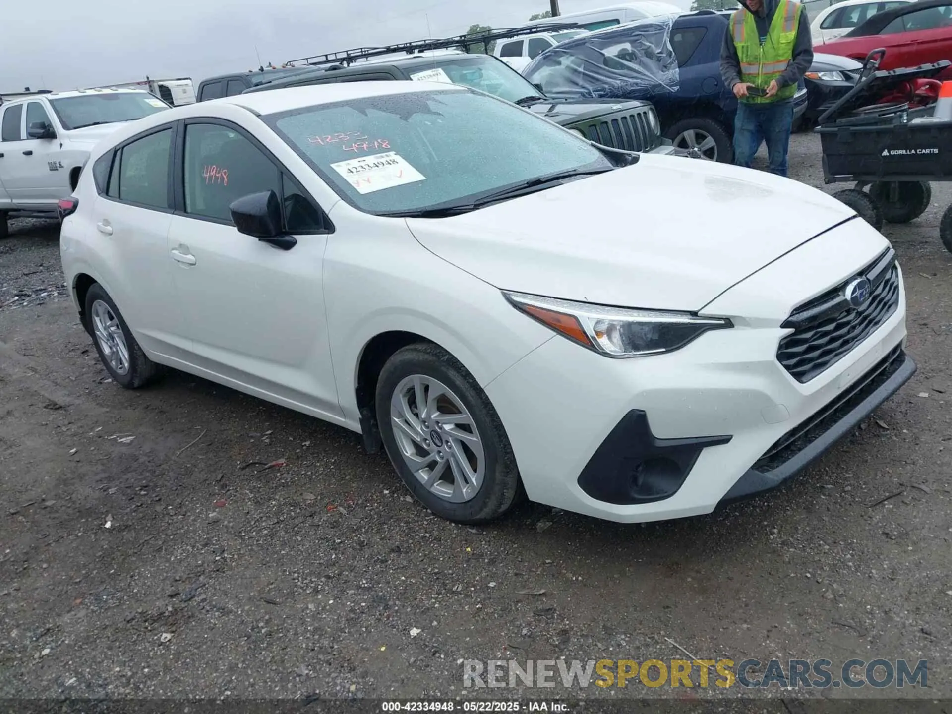 1 fotografías del automóvil dañado JF1GUABCXR8324402 SUBARU IMPREZA 2024