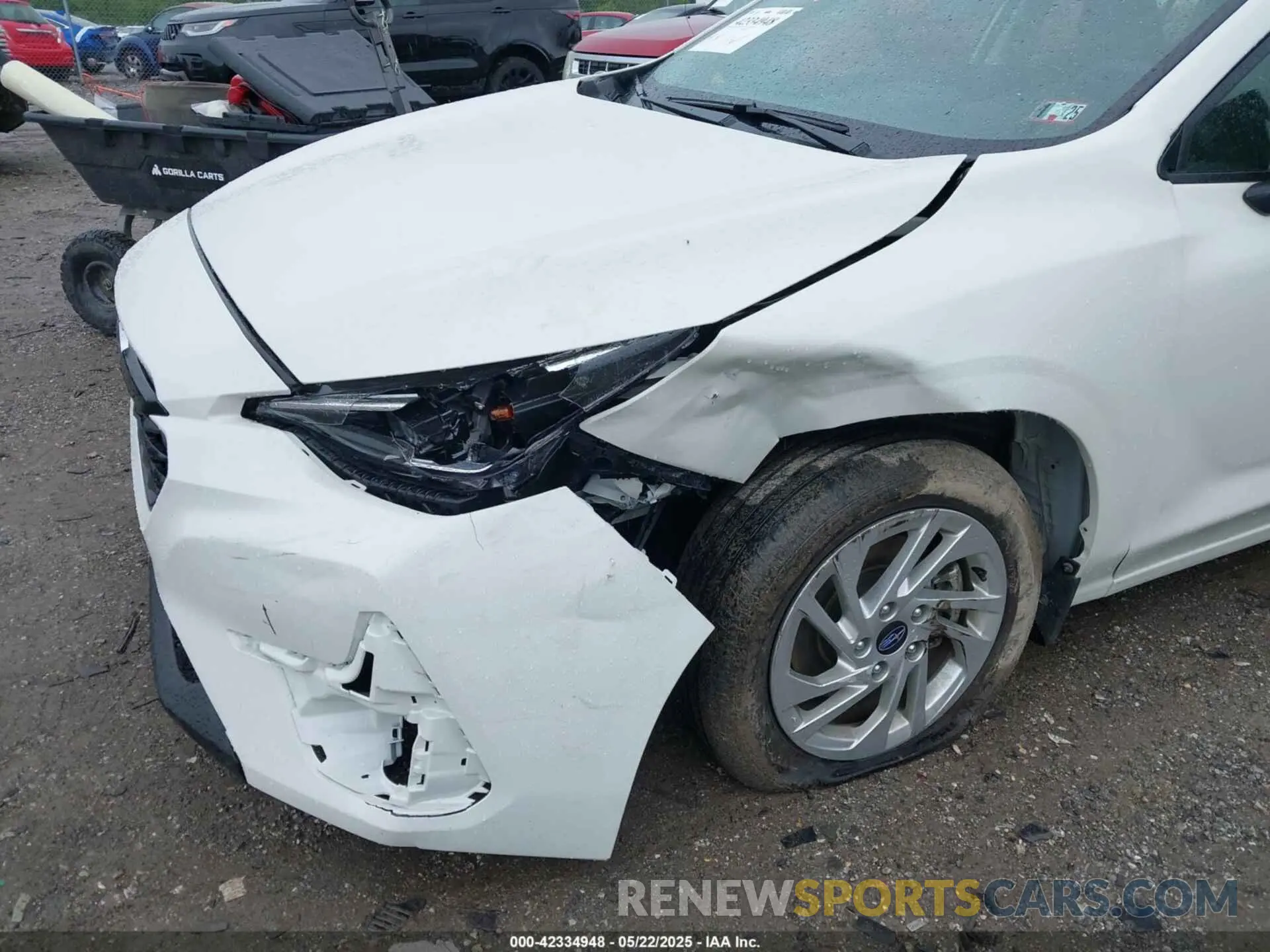 6 fotografías del automóvil dañado JF1GUABCXR8324402 SUBARU IMPREZA 2024
