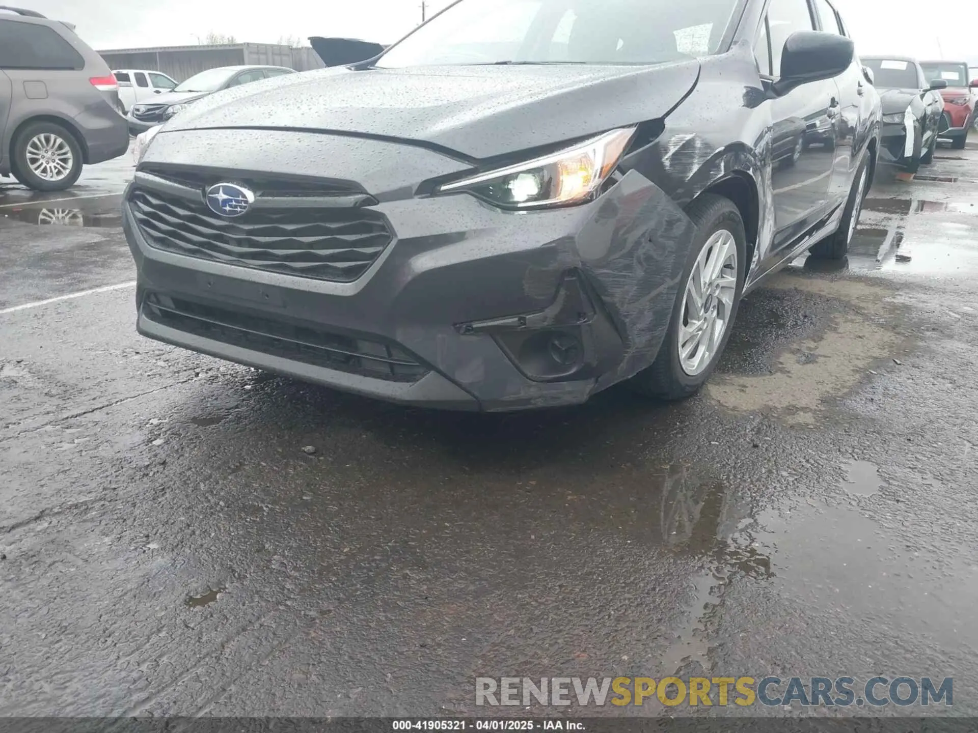 19 fotografías del automóvil dañado JF1GUABCXR8905382 SUBARU IMPREZA 2024