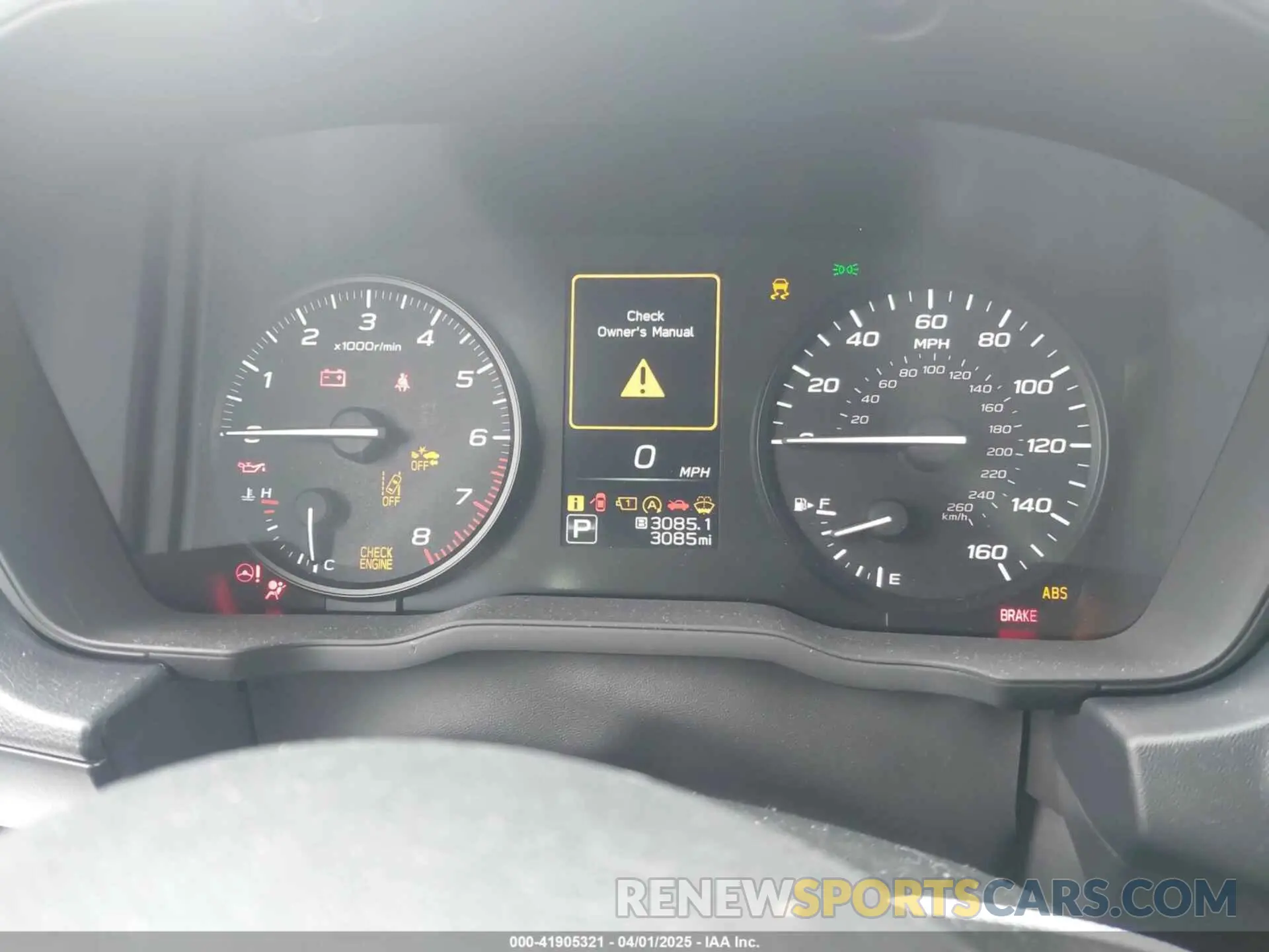7 fotografías del automóvil dañado JF1GUABCXR8905382 SUBARU IMPREZA 2024