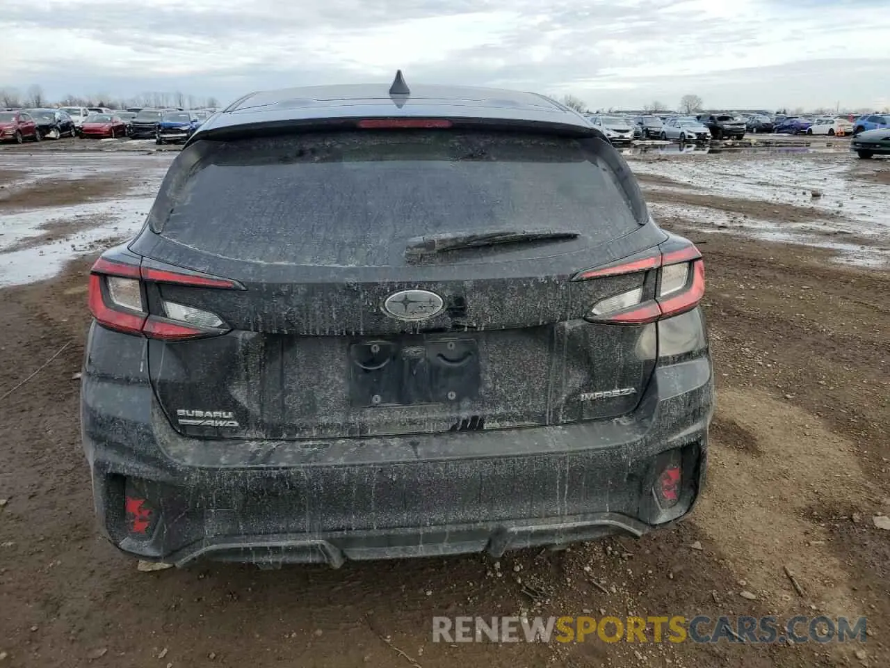 6 fotografías del automóvil dañado JF1GUAFC0R8301673 SUBARU IMPREZA 2024