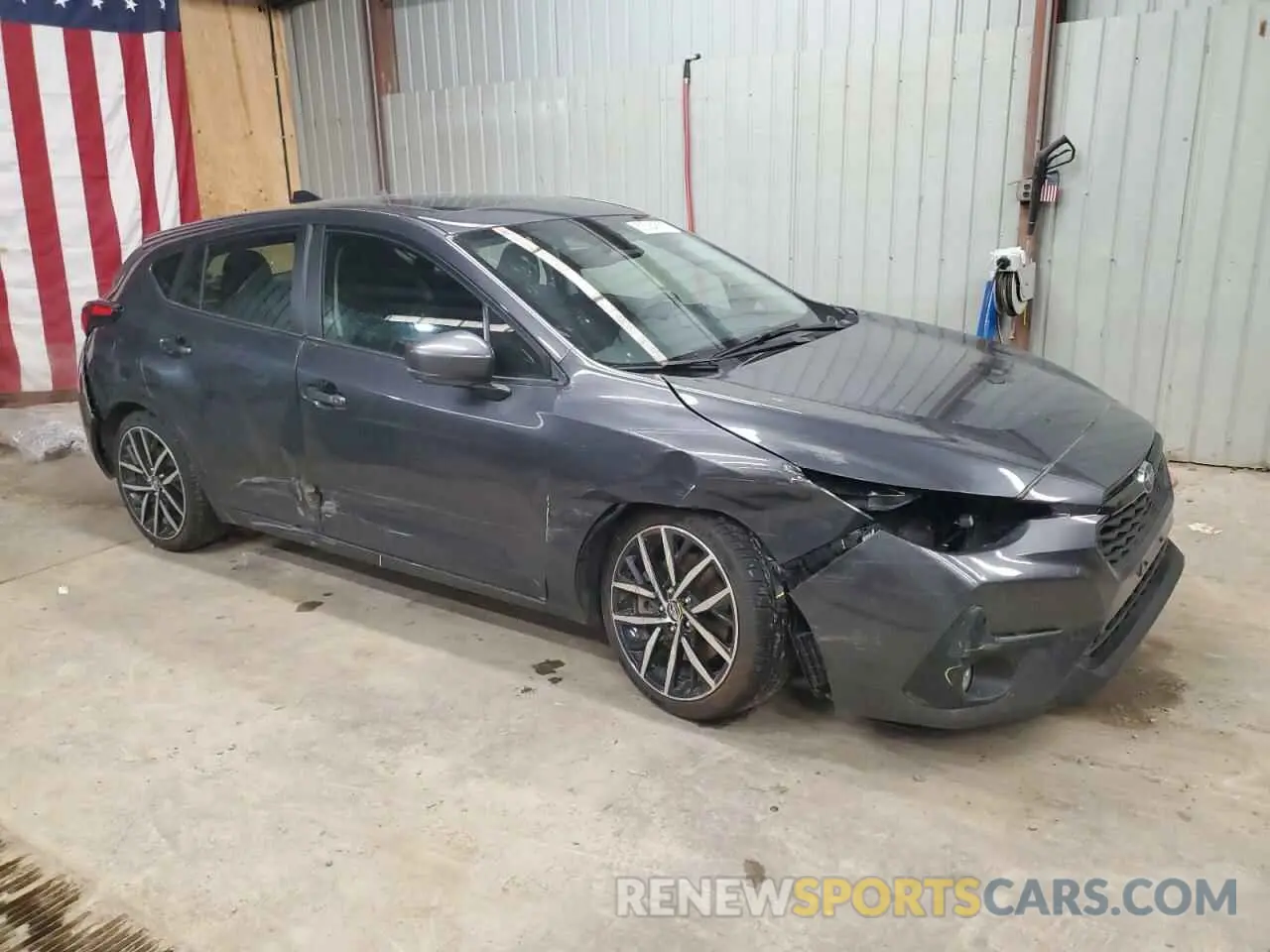 4 fotografías del automóvil dañado JF1GUAFC0R8312091 SUBARU IMPREZA 2024