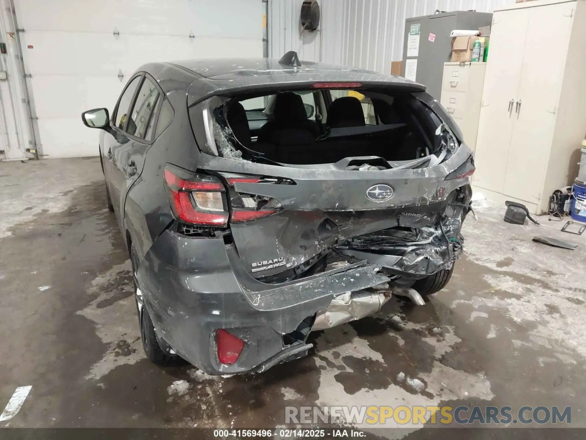 6 fotografías del automóvil dañado JF1GUAFC0R8864822 SUBARU IMPREZA 2024