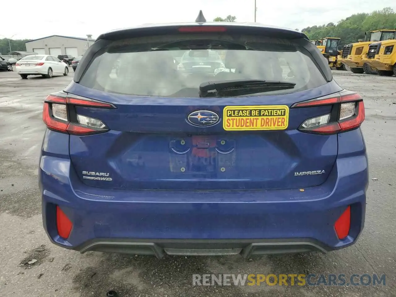 6 fotografías del automóvil dañado JF1GUAFC2R8865678 SUBARU IMPREZA 2024