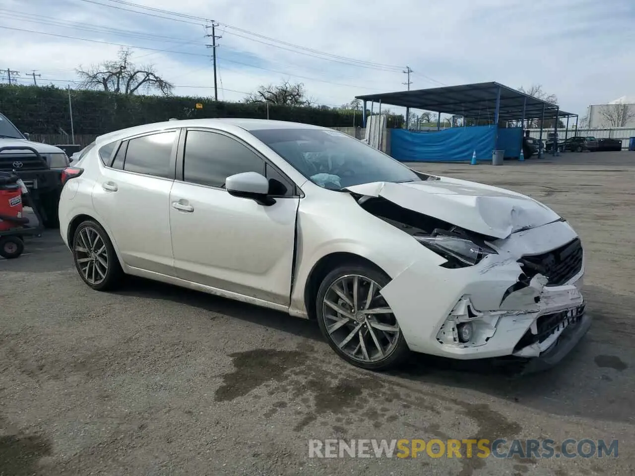 4 fotografías del automóvil dañado JF1GUAFC3R8370731 SUBARU IMPREZA 2024
