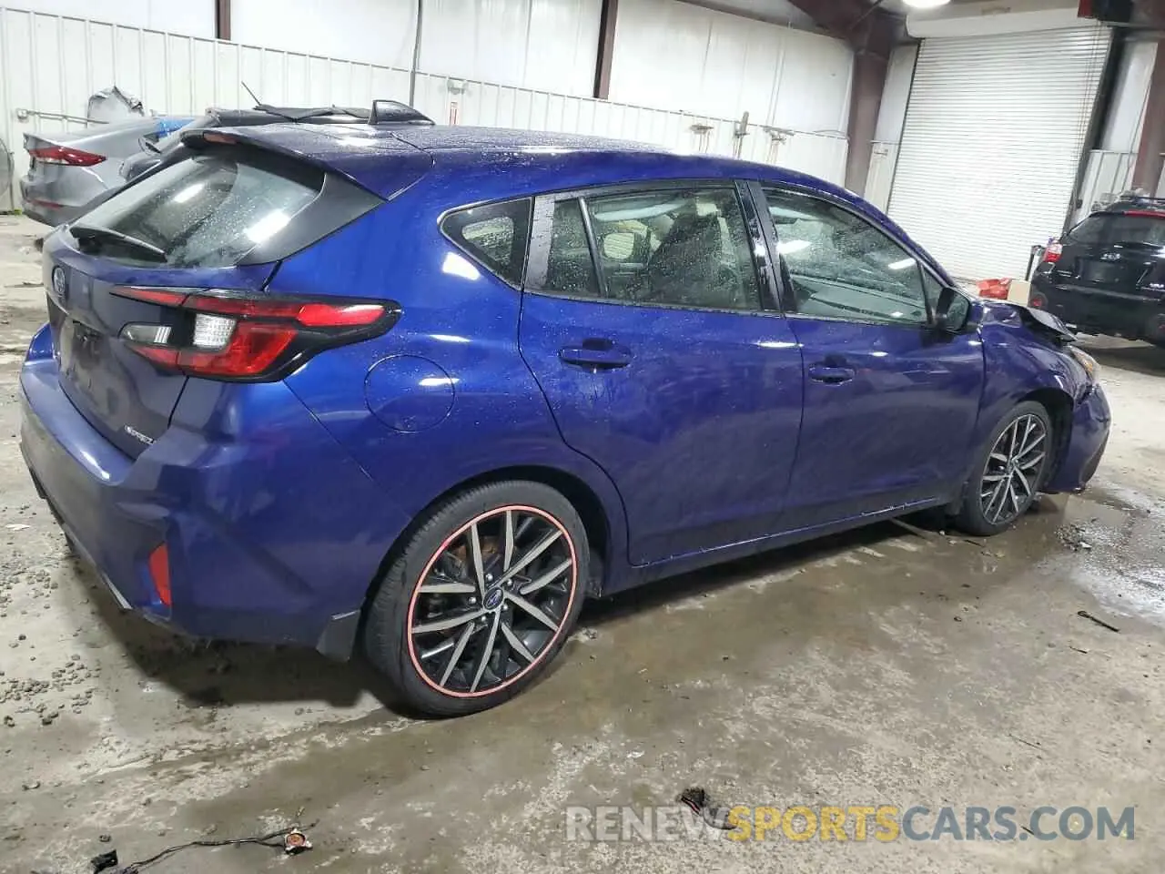 3 fotografías del automóvil dañado JF1GUAFC4R8292833 SUBARU IMPREZA 2024