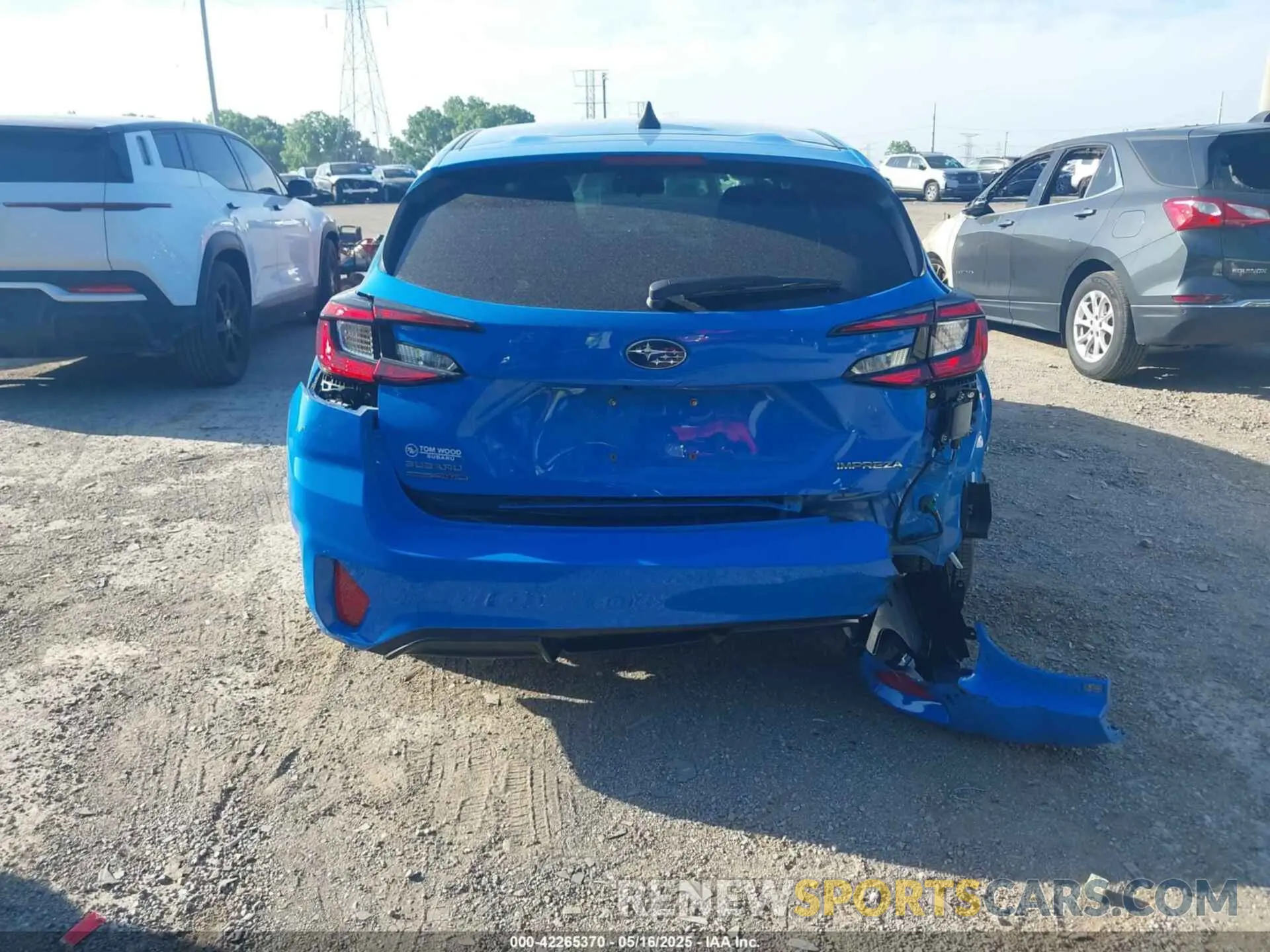 16 fotografías del automóvil dañado JF1GUAFC4R8335003 SUBARU IMPREZA 2024