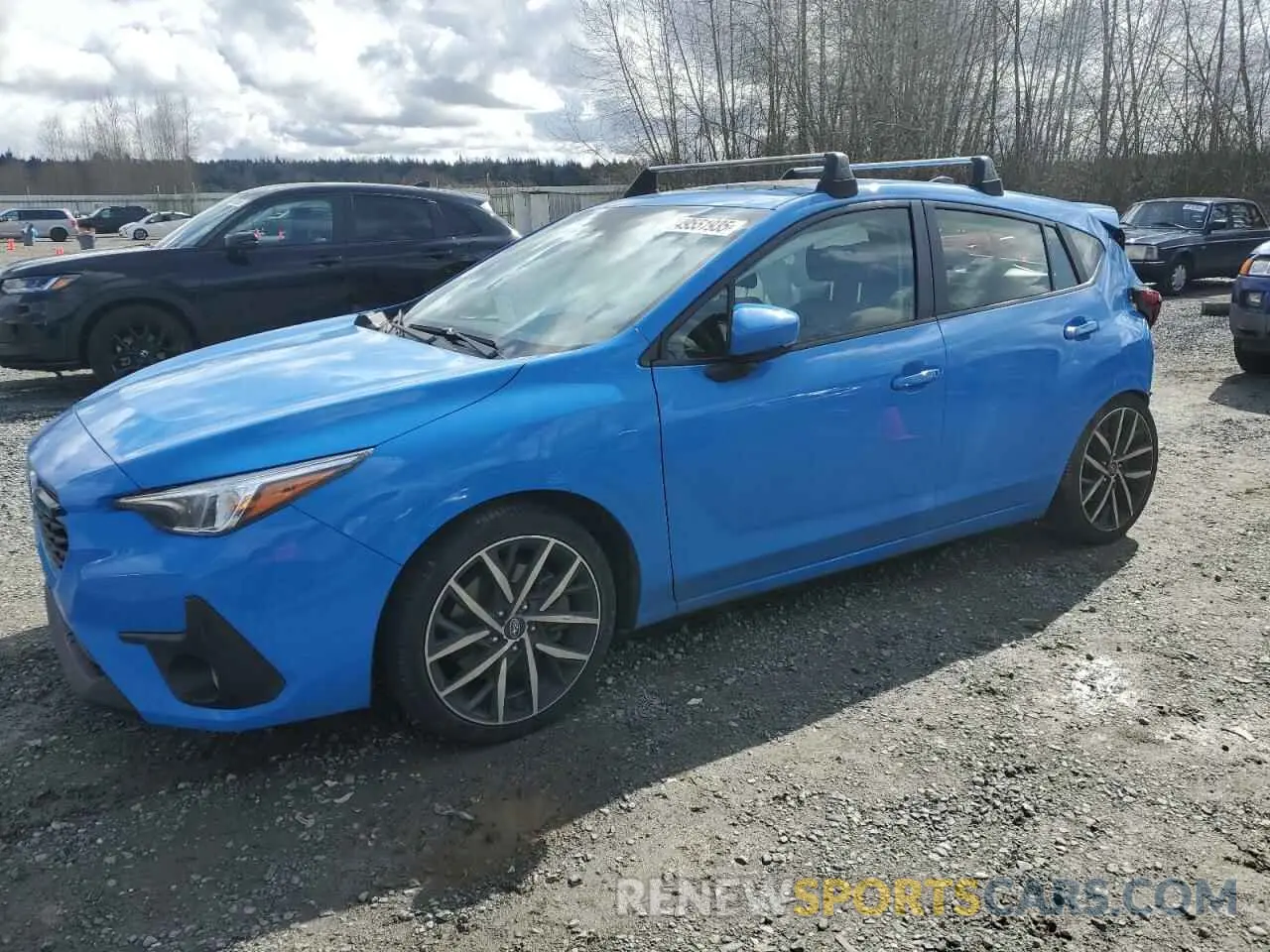 1 fotografías del automóvil dañado JF1GUAFC6R8238546 SUBARU IMPREZA 2024