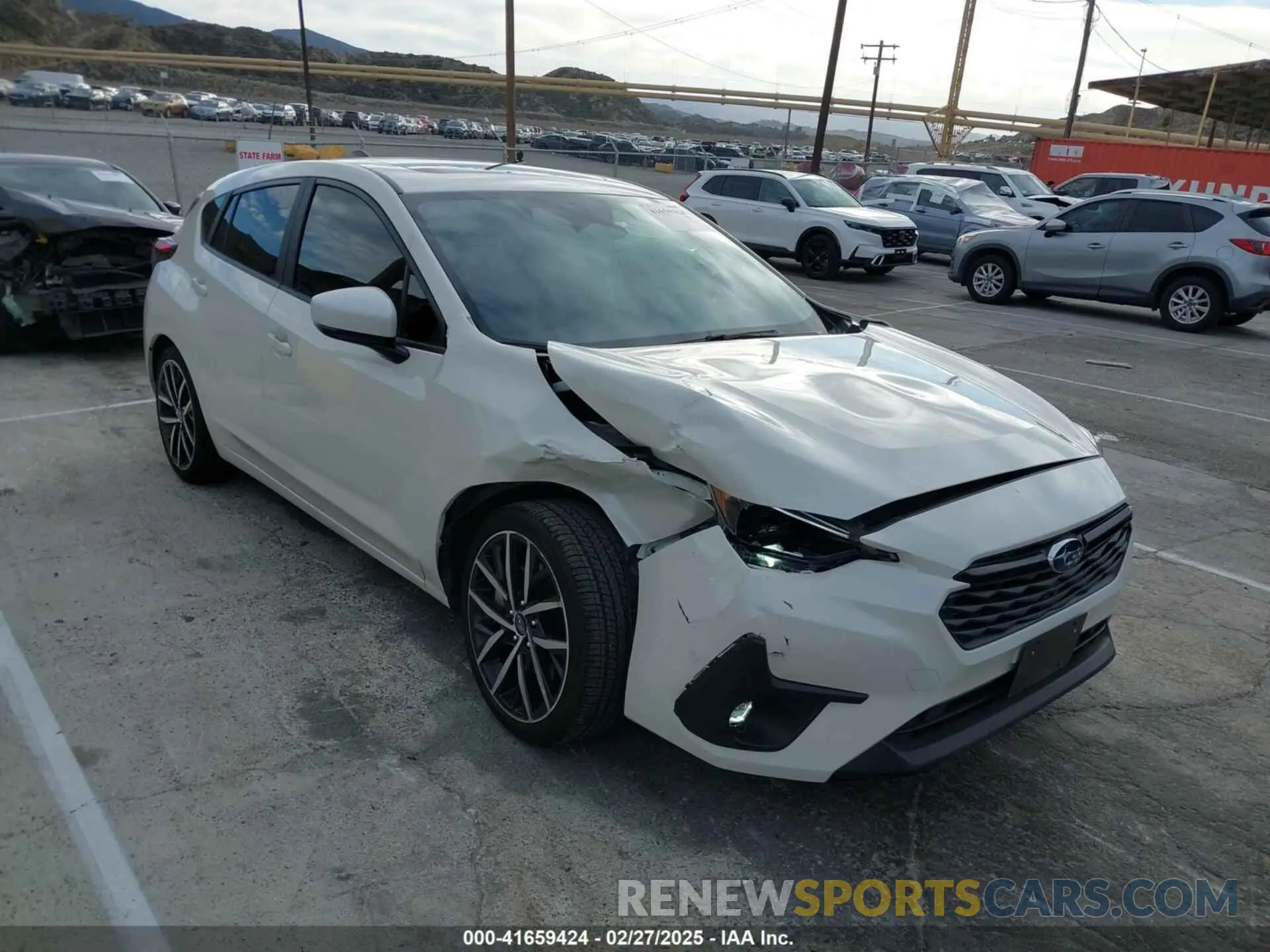 1 fotografías del automóvil dañado JF1GUAFC6R8383859 SUBARU IMPREZA 2024