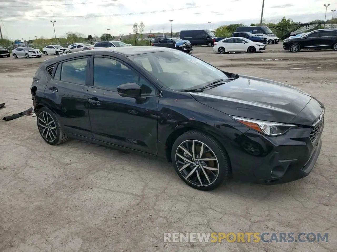 4 fotografías del automóvil dañado JF1GUAFC6R8394182 SUBARU IMPREZA 2024
