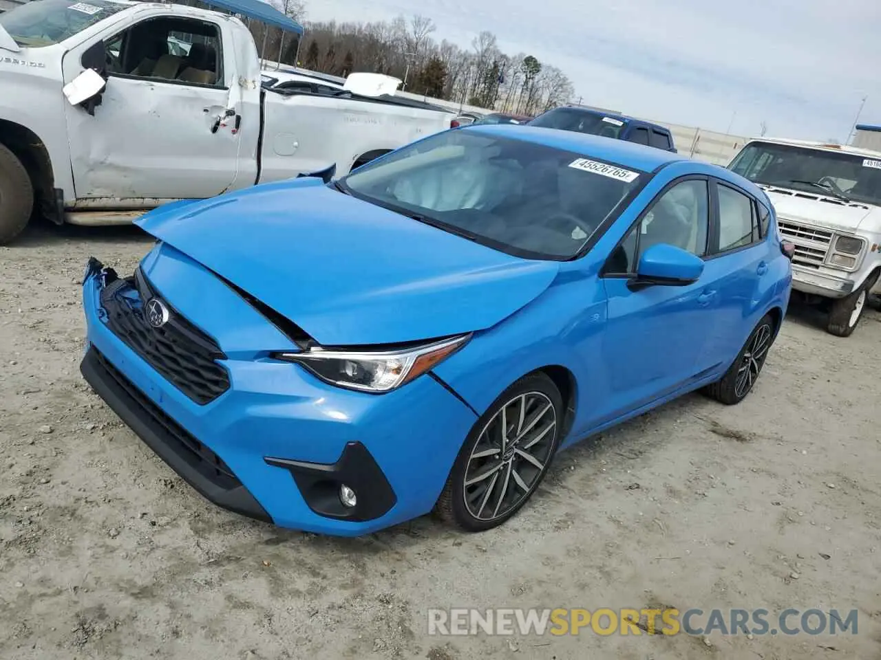 1 fotografías del automóvil dañado JF1GUAFC7R8306451 SUBARU IMPREZA 2024