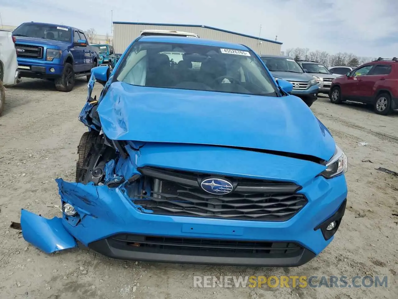 5 fotografías del automóvil dañado JF1GUAFC7R8306451 SUBARU IMPREZA 2024