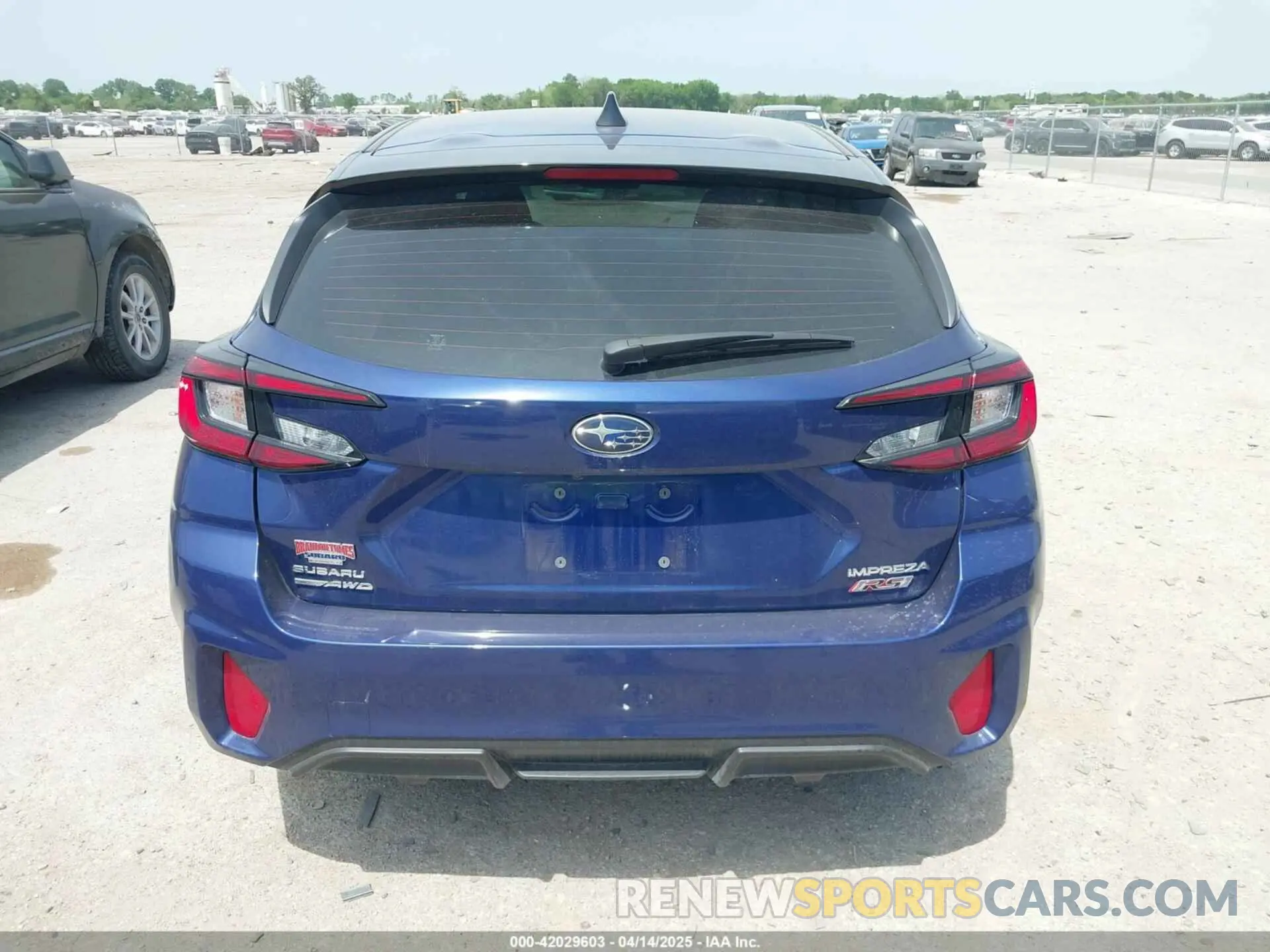 16 fotografías del automóvil dañado JF1GUHHC3R8875741 SUBARU IMPREZA 2024