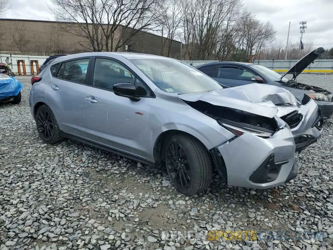 4 fotografías del automóvil dañado JF1GUHHC7R8272355 SUBARU IMPREZA 2024