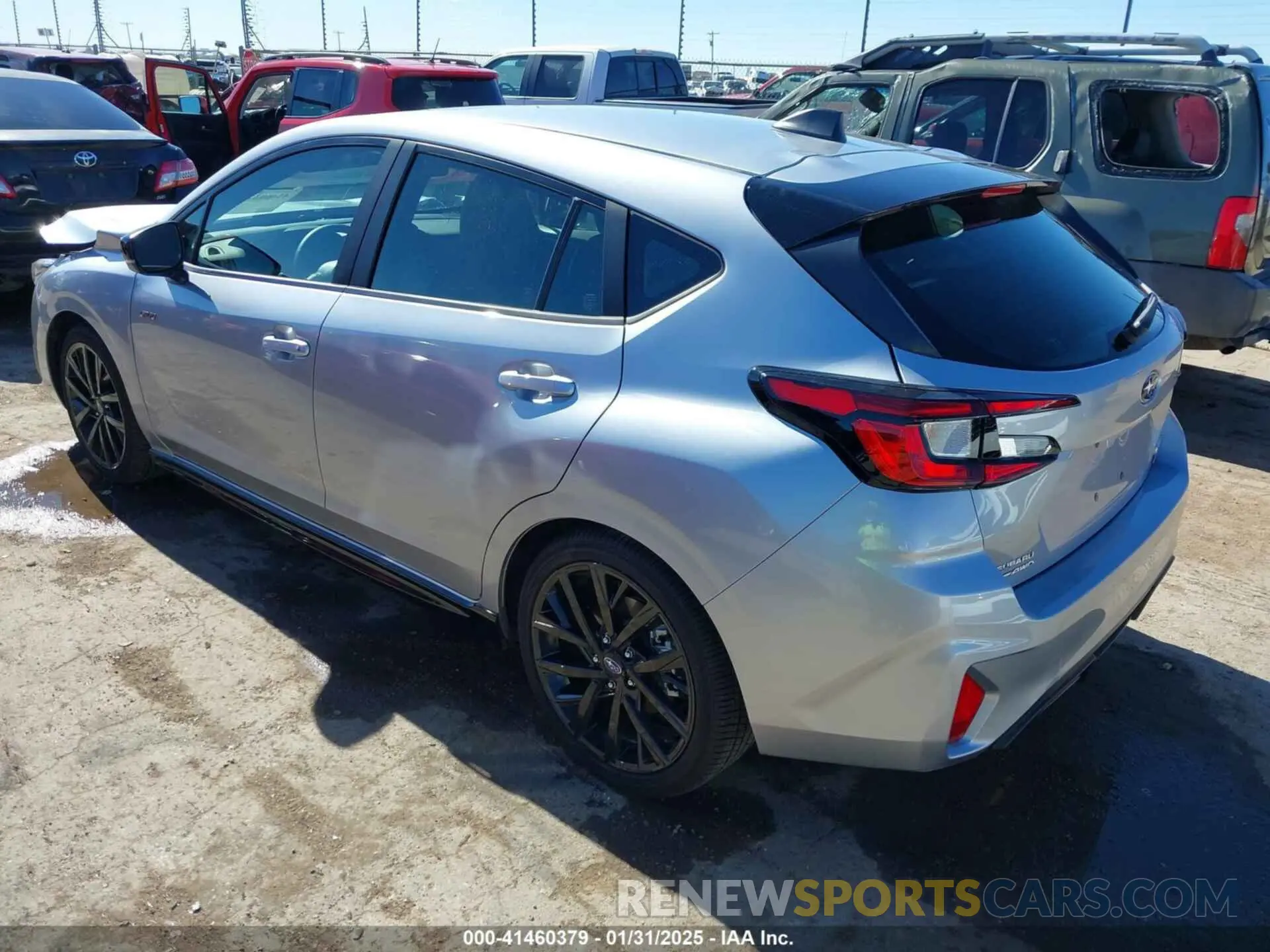 3 fotografías del automóvil dañado JF1GUHJC0R8896184 SUBARU IMPREZA 2024