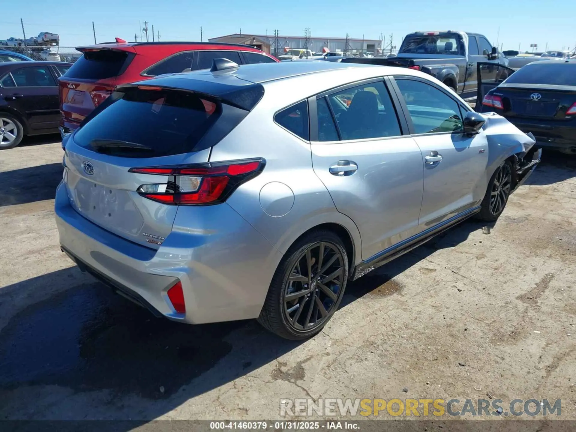 4 fotografías del automóvil dañado JF1GUHJC0R8896184 SUBARU IMPREZA 2024