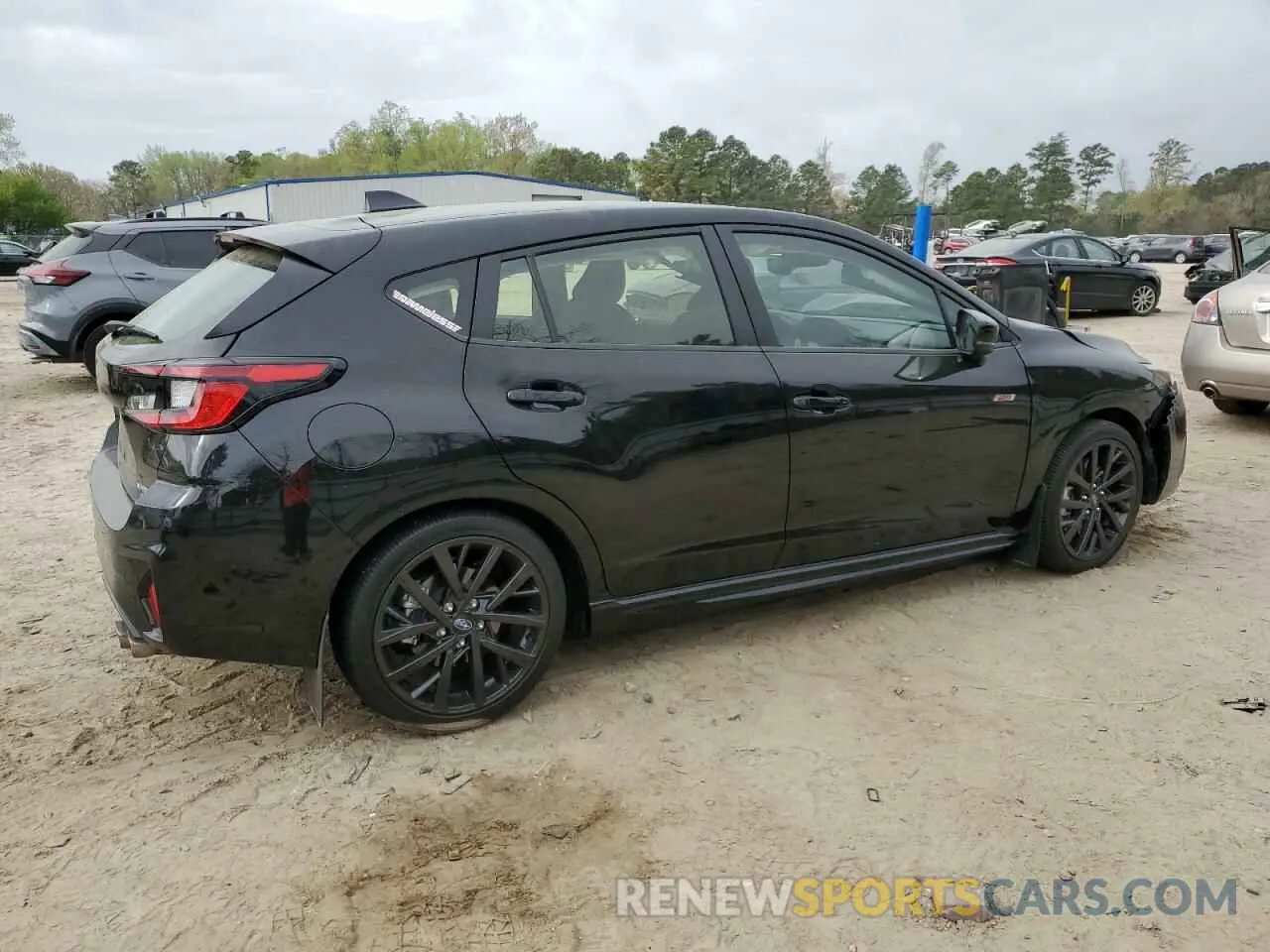 3 fotografías del automóvil dañado JF1GUHJC2R8338983 SUBARU IMPREZA 2024