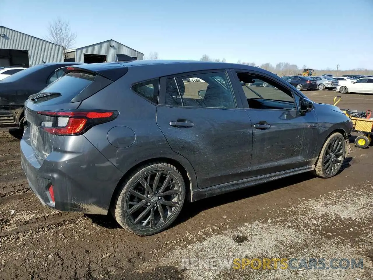 3 fotografías del automóvil dañado JF1GUHJC4R8359494 SUBARU IMPREZA 2024