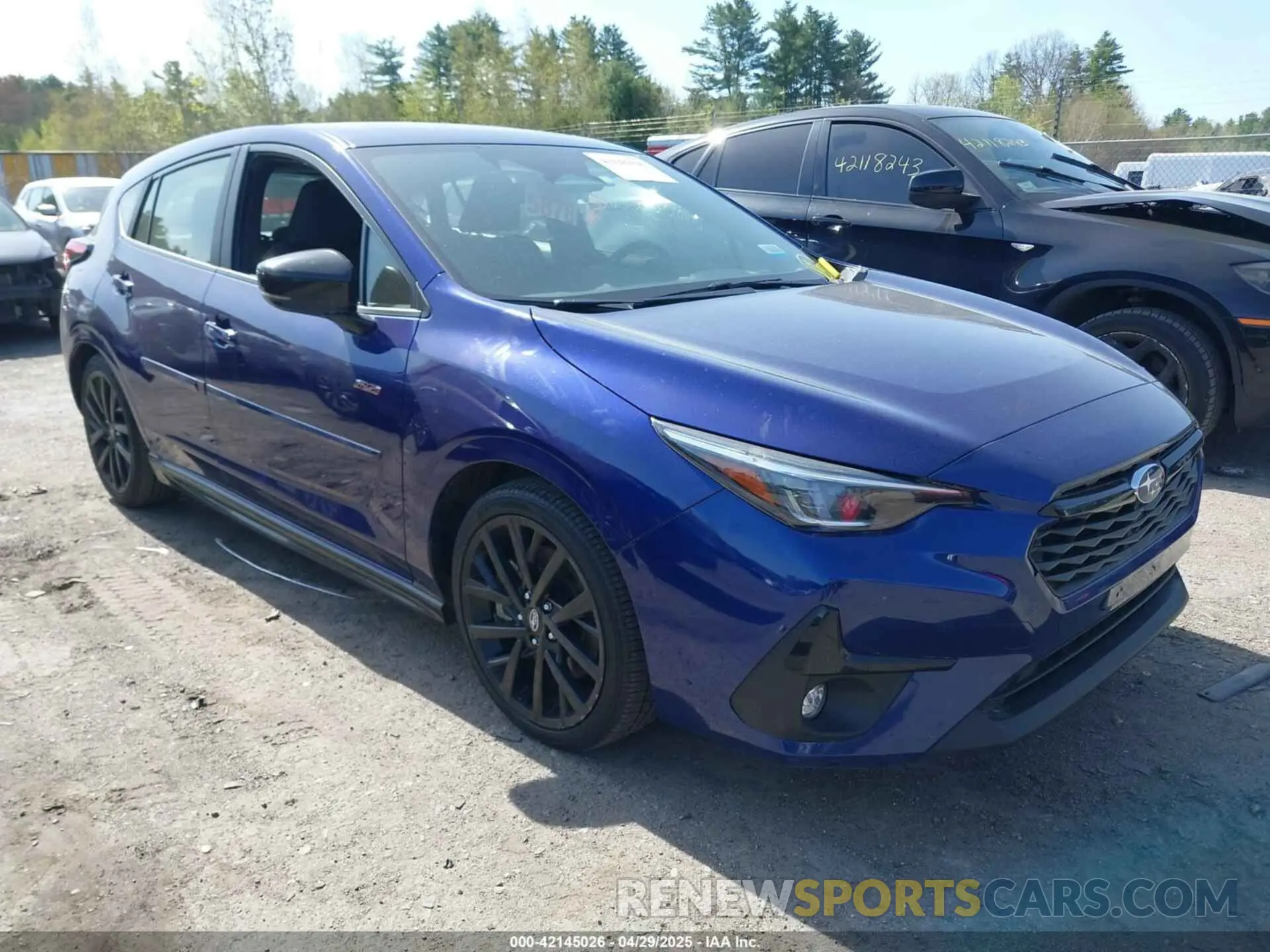 1 fotografías del automóvil dañado JF1GUHJC5R8234813 SUBARU IMPREZA 2024