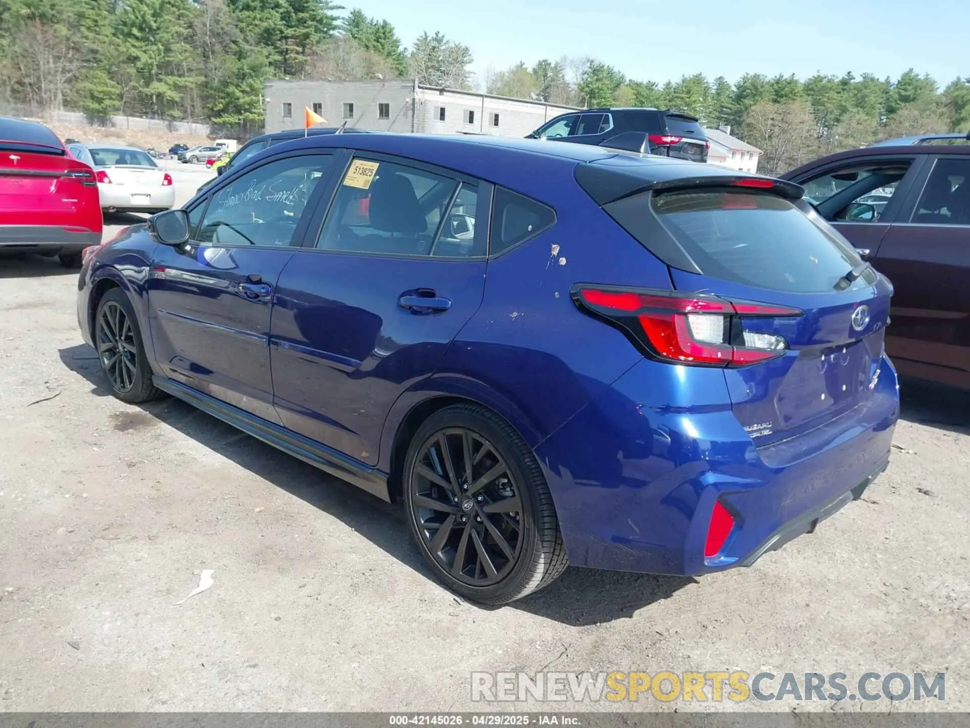 3 fotografías del automóvil dañado JF1GUHJC5R8234813 SUBARU IMPREZA 2024