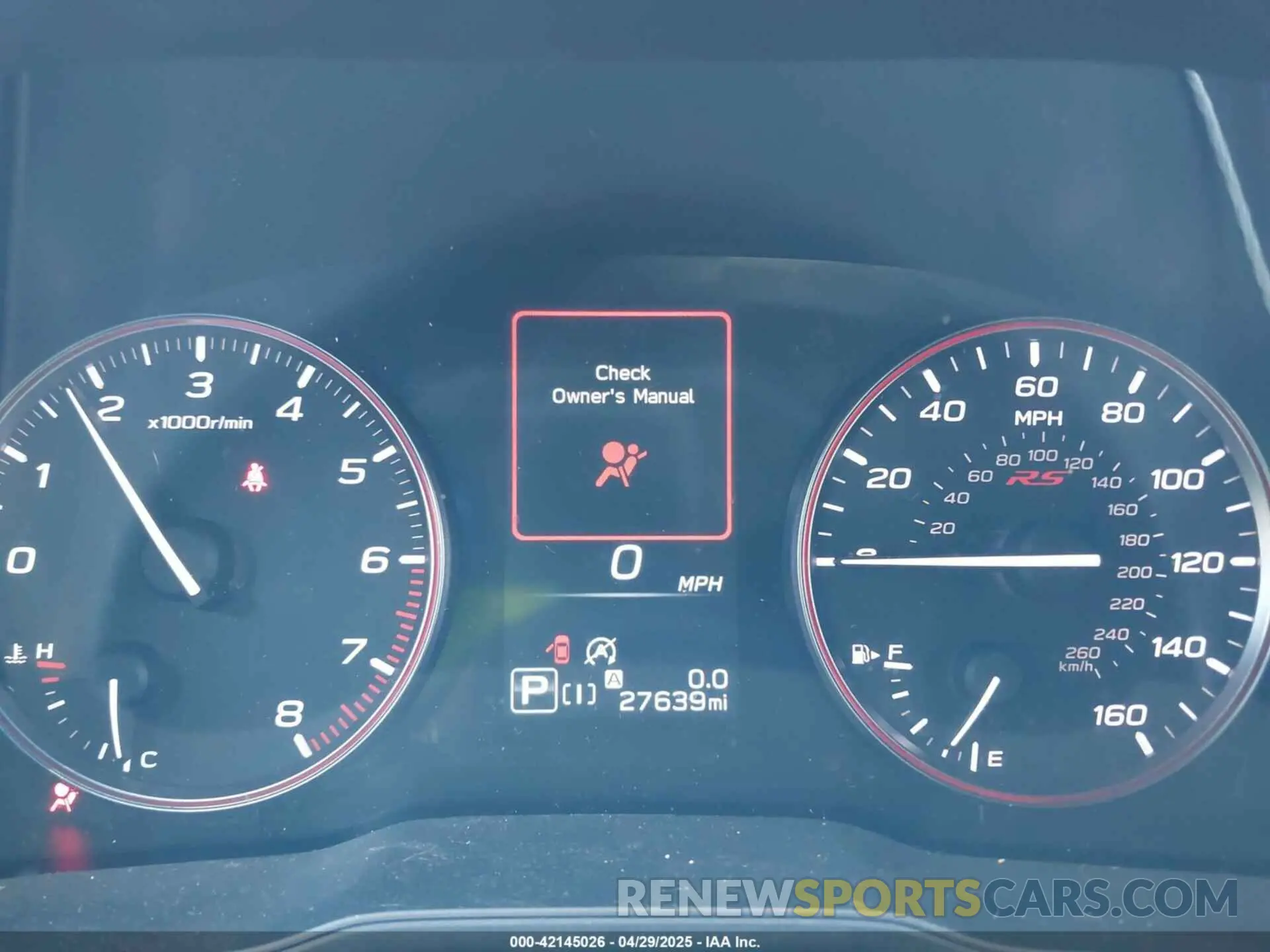 7 fotografías del automóvil dañado JF1GUHJC5R8234813 SUBARU IMPREZA 2024