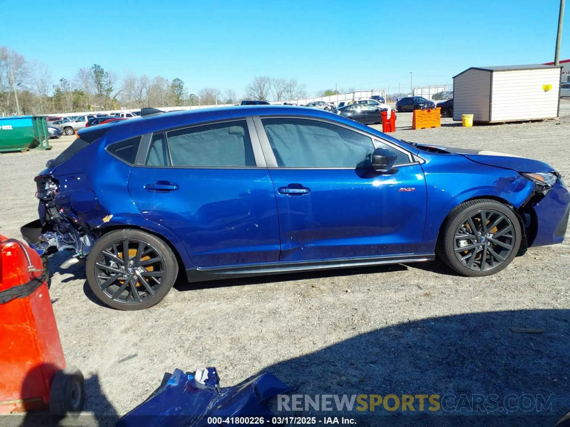14 fotografías del automóvil dañado JF1GUHJC5R8318274 SUBARU IMPREZA 2024