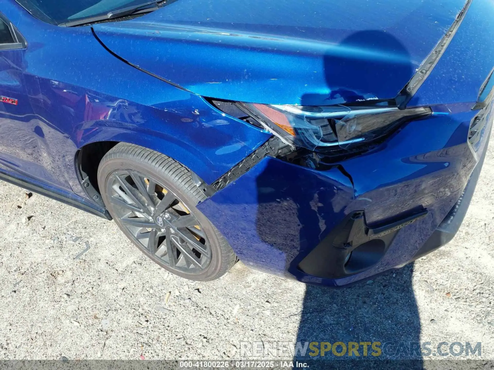 6 fotografías del automóvil dañado JF1GUHJC5R8318274 SUBARU IMPREZA 2024