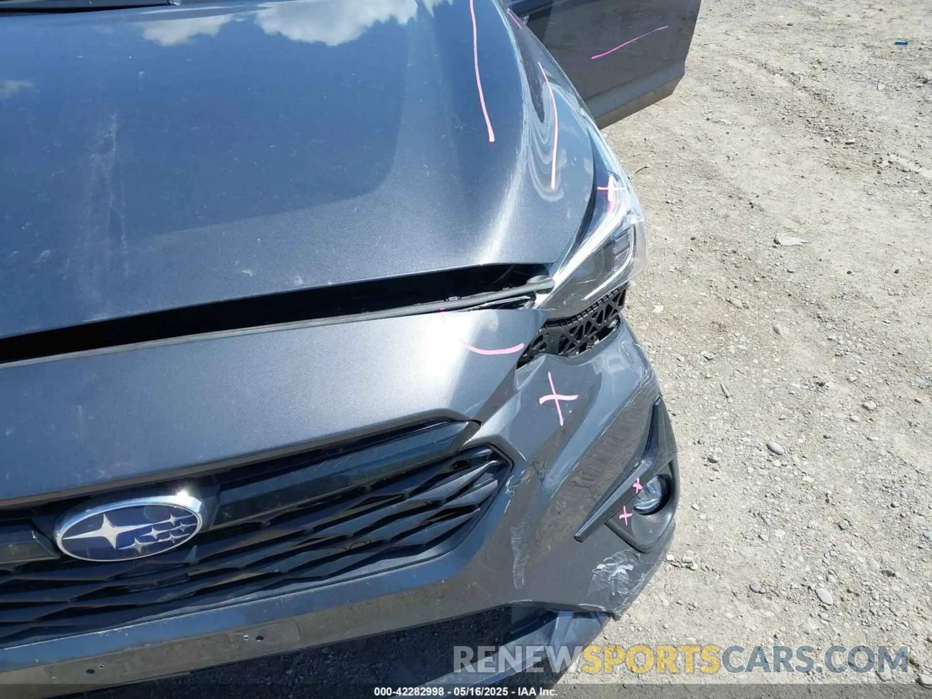 20 fotografías del automóvil dañado JF1GUHJC8R8902331 SUBARU IMPREZA 2024