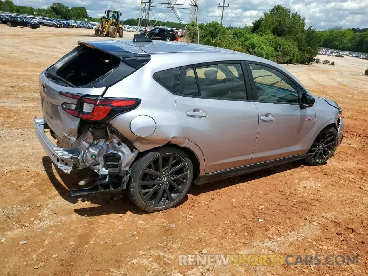 3 fotografías del automóvil dañado JF1GUHJCXR8316262 SUBARU IMPREZA 2024