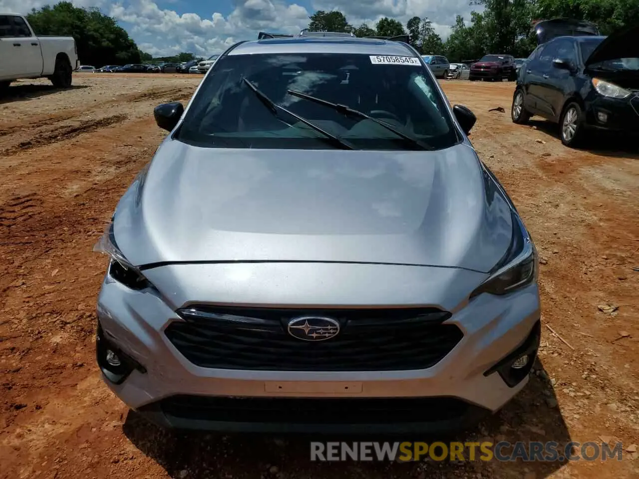 5 fotografías del automóvil dañado JF1GUHJCXR8316262 SUBARU IMPREZA 2024